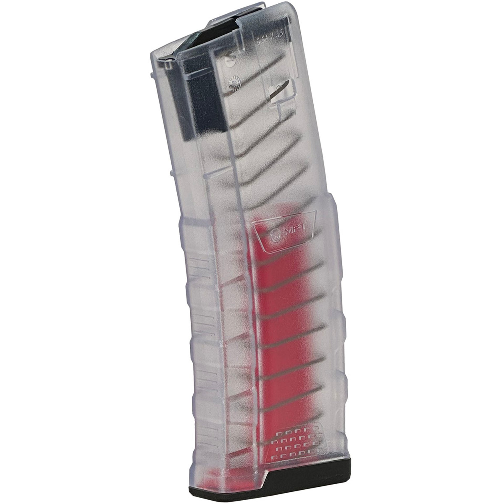 EXD Trnsluscnt 15RD Pinned Mag w/30RD Body for AR-15 Clear