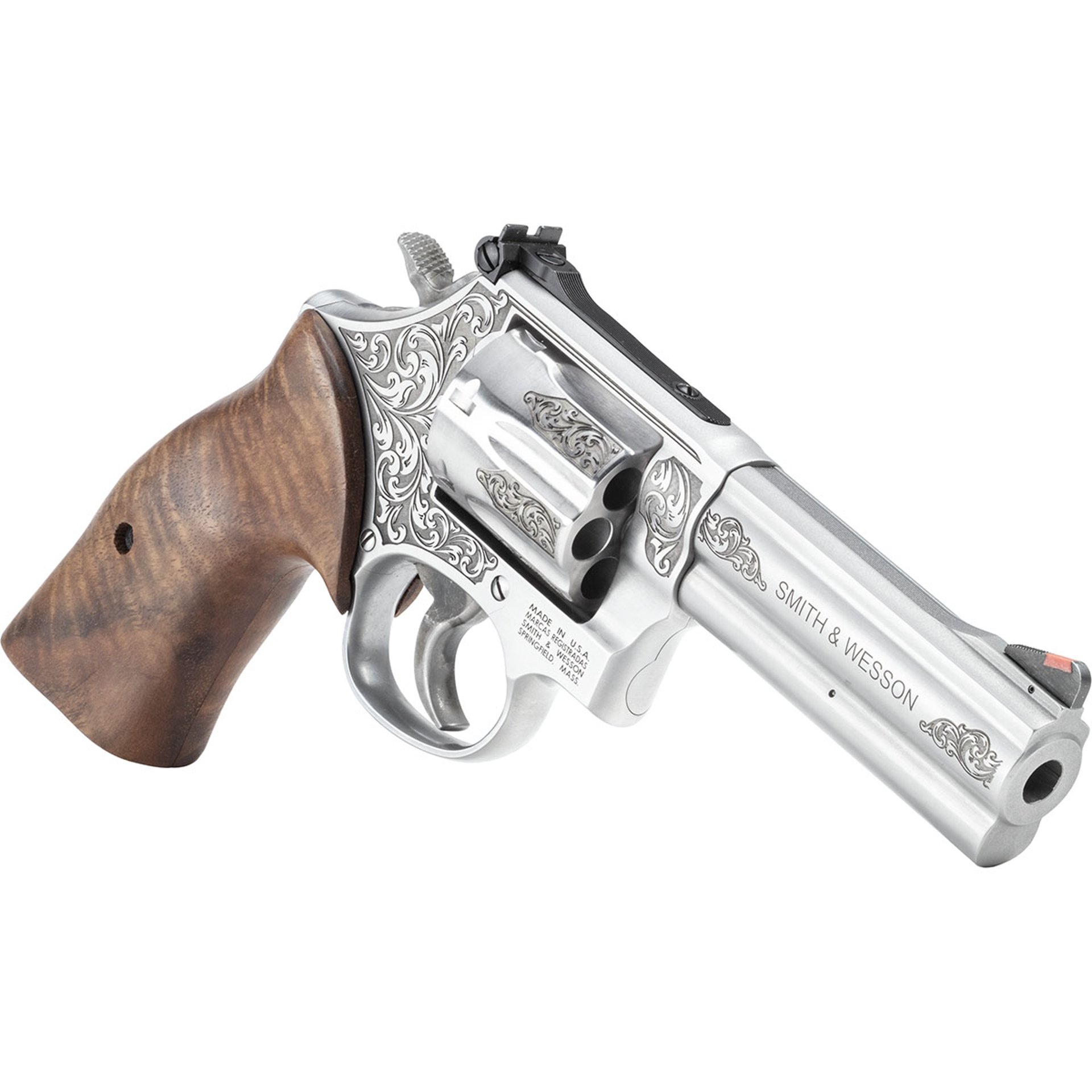 Model 686 Plus Engraved 357MAG/38SPL+P 4.13" BBL 7RD SS