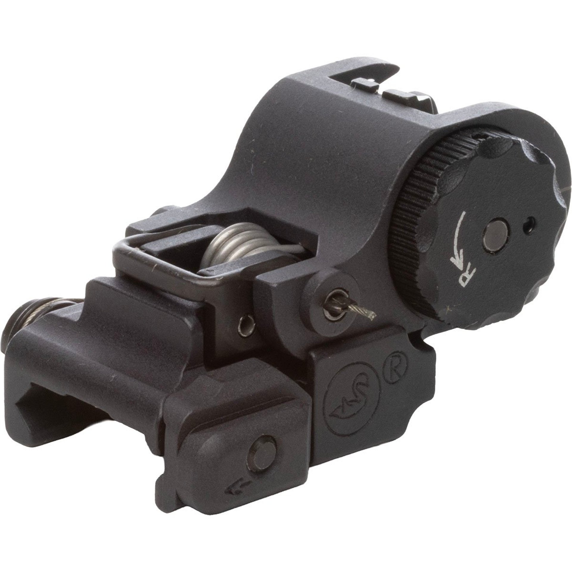 #40 Stand Alone Flip-Up Rear Sight Black