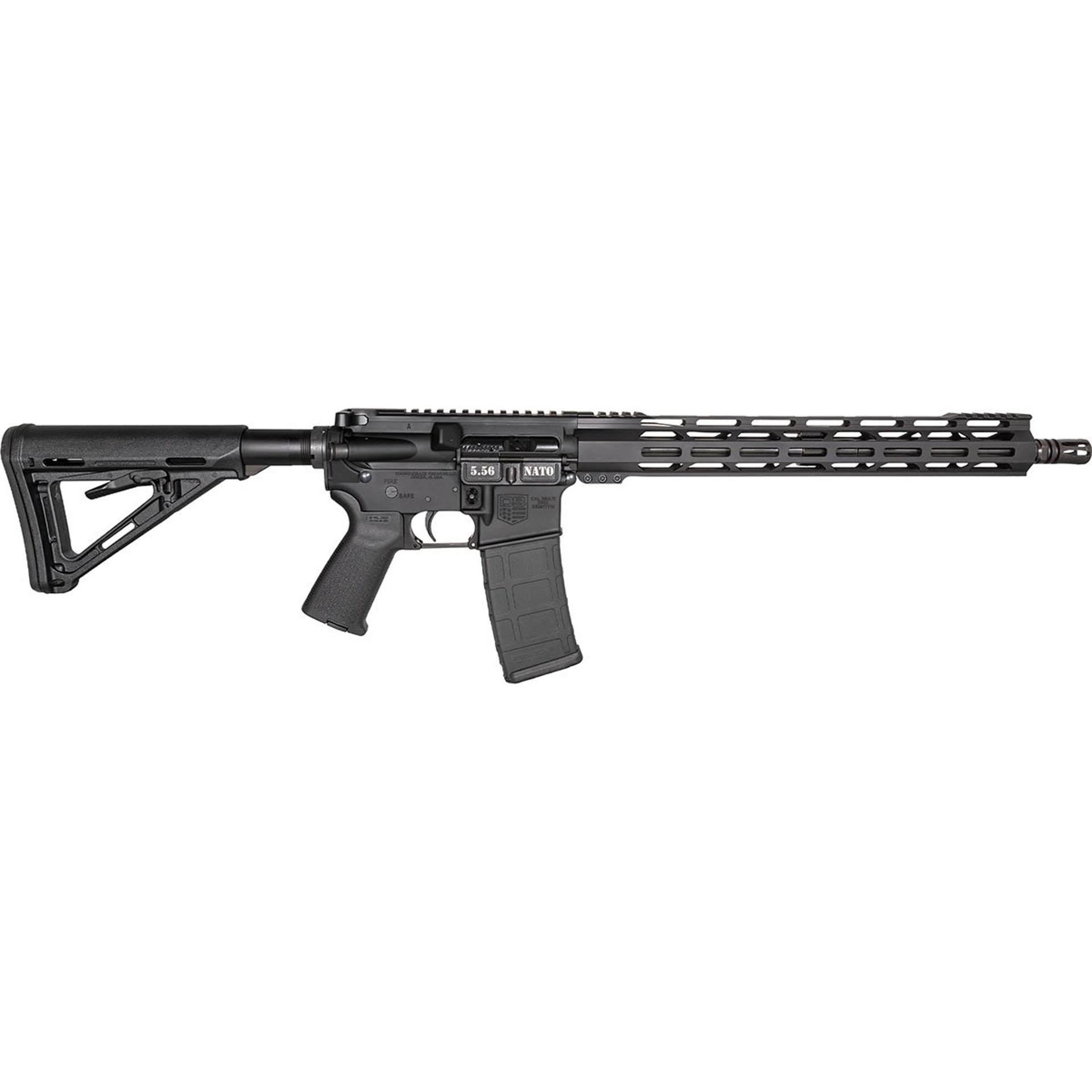 DB15 Extended Line 5.56 NATO16" BBL (1)10RD Mag Black