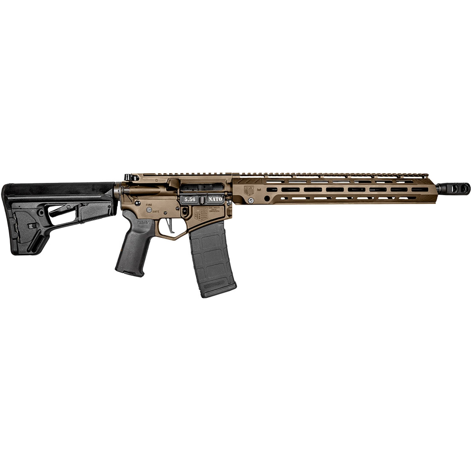 DB15 Diamond Series 5.56 NATO 16" BBL (1)30RD Mag FDE