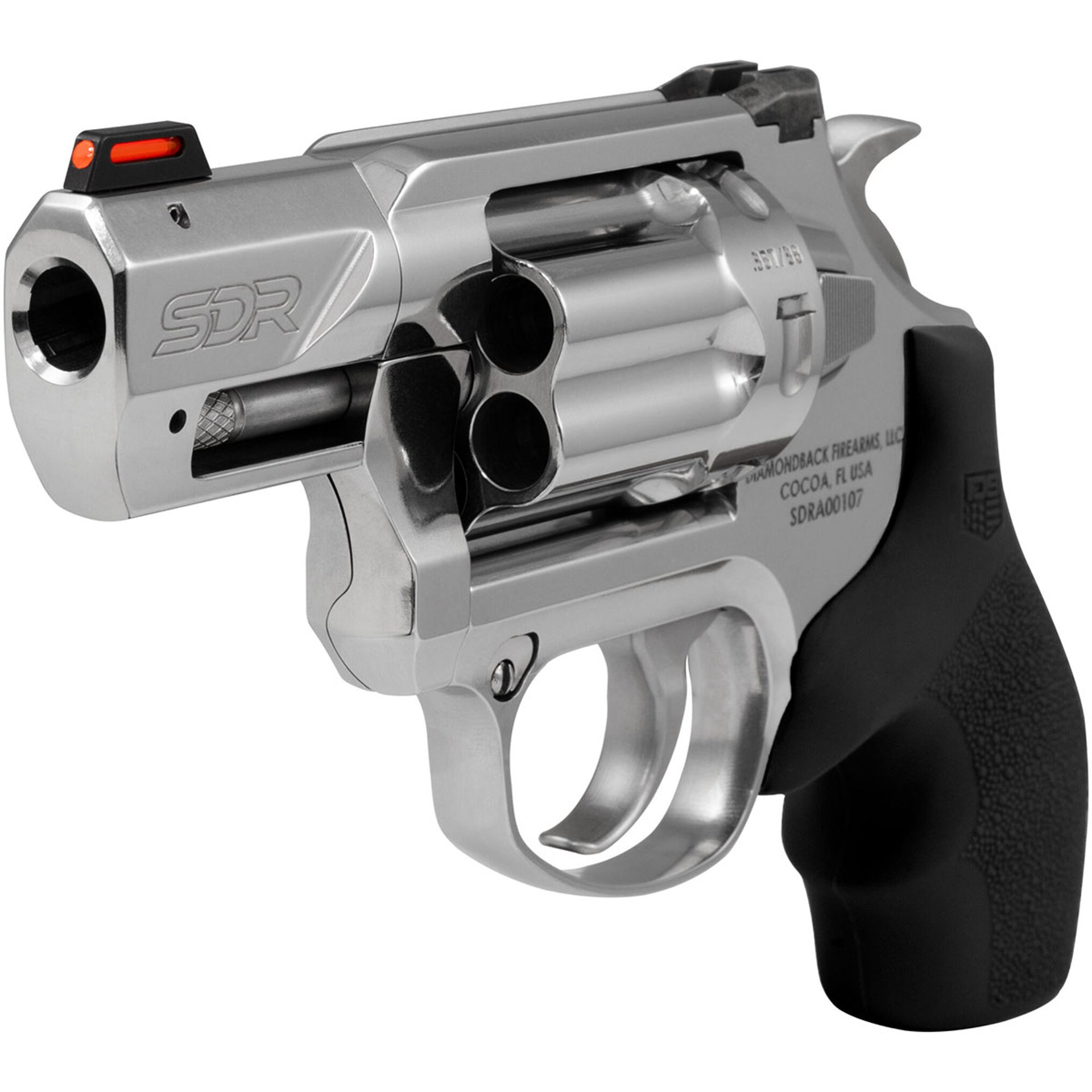 SDR .357 Mag/38 SPL +P 2" BBL FO 6RD Mag SA/DA Polished