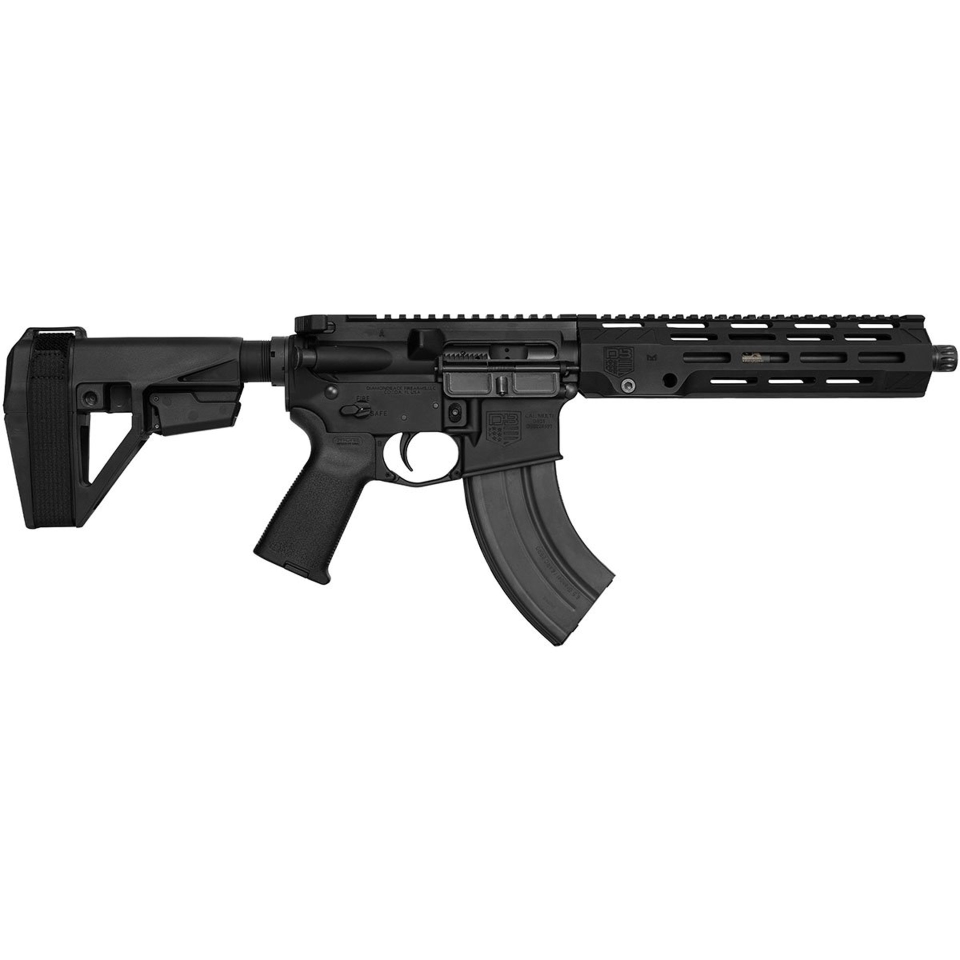 DB15 .338 ARC 10.5"BBL (1)26RD Mag Black