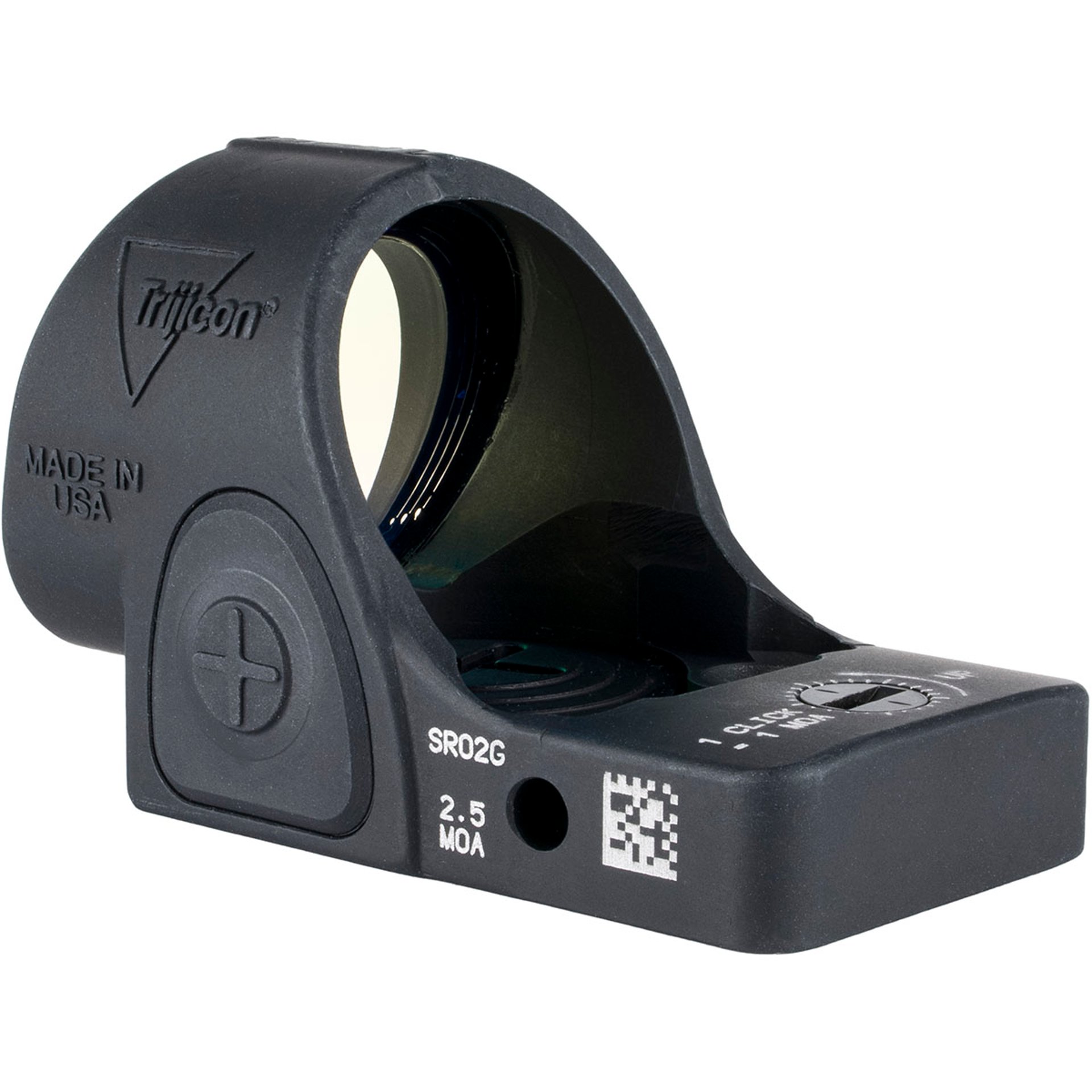 SRO 2.5 MOA Adjustable LED Reflex Green Dot Sight Black