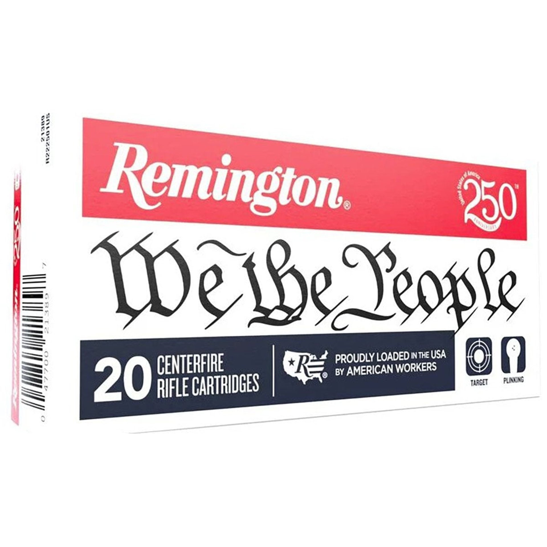 22-250 REMINGTON POINTED SOFT POINT RIFLE AMMO