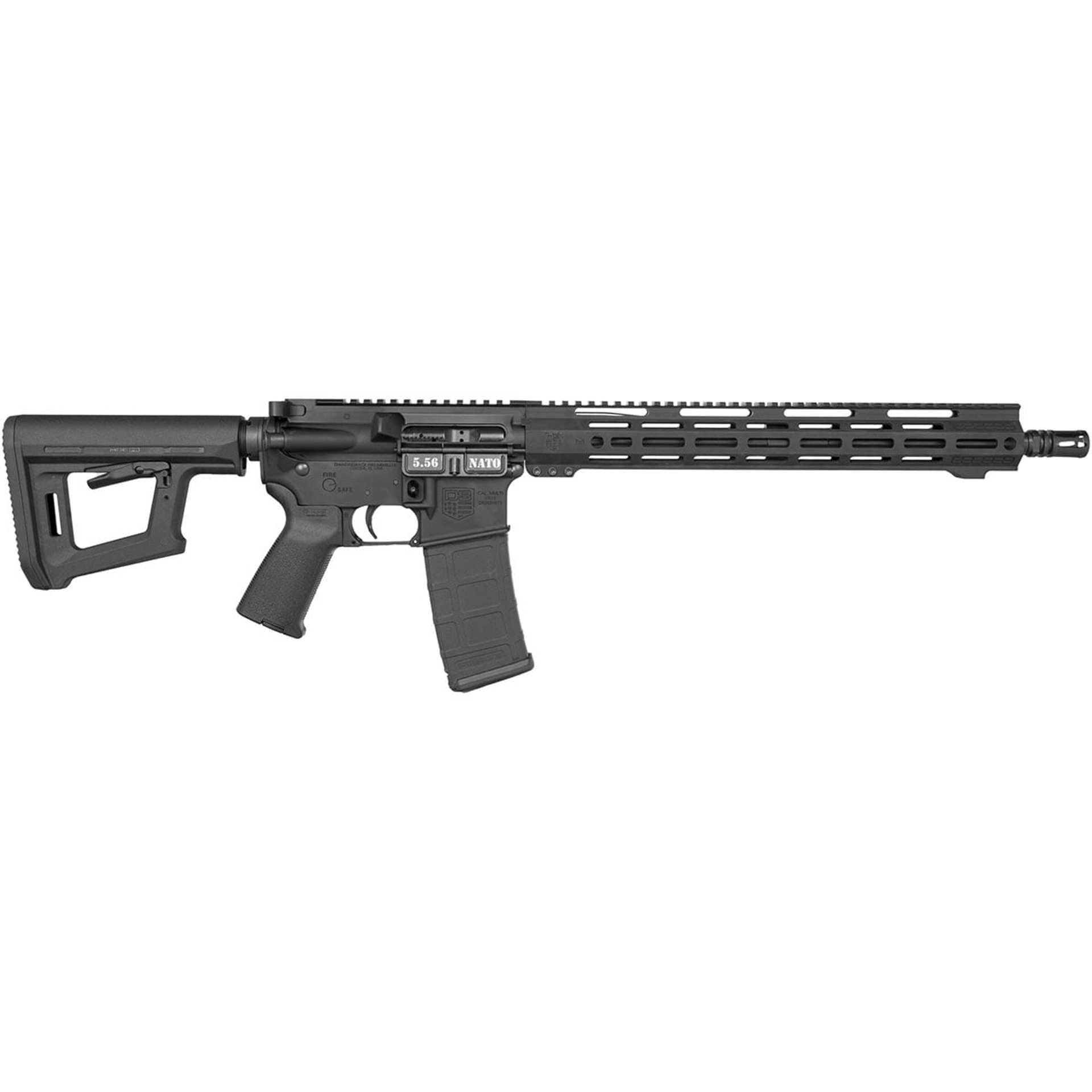 DB15 Carbon Series 5.56 NATO 16" BBL (1)30RD Mag BLK