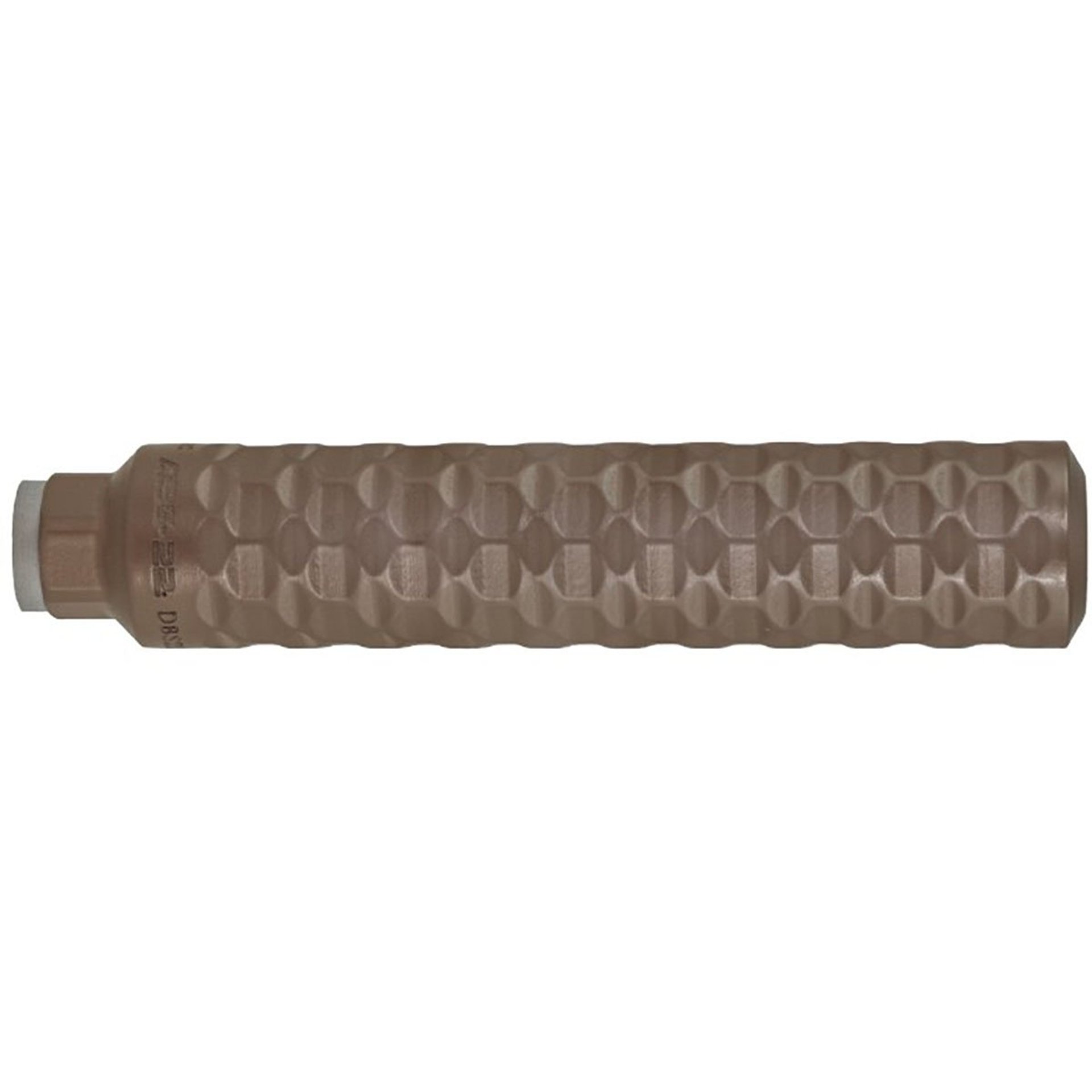 Ventra 22 Caliber Rifle Suppressor FDE