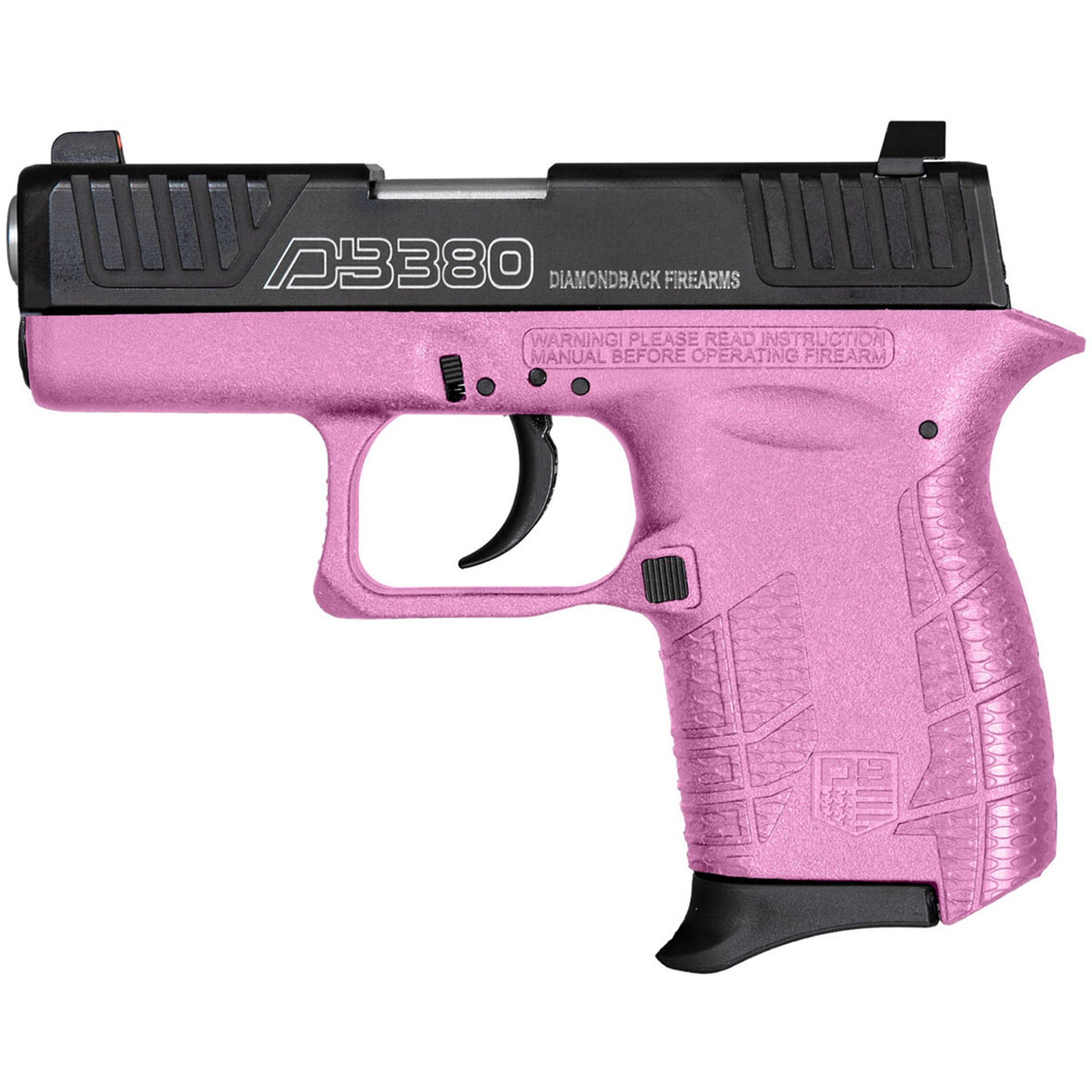DB380 G4 380 ACP 2.8" BBL (1)6RD Mag Black/Pink