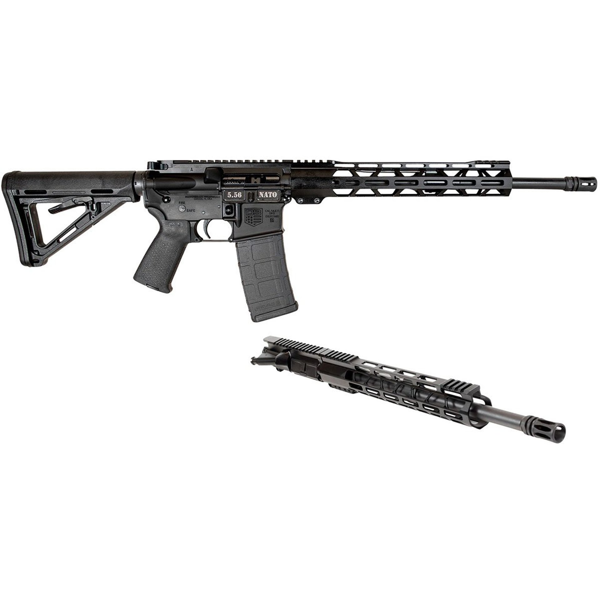 DB15 5.56 NATO 16" BBL w/300BLK Upper (1)5.56(1)300BLK Mag
