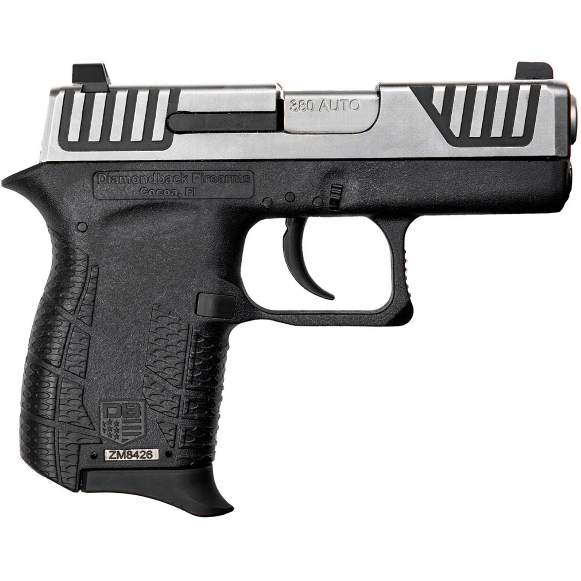 DB380 G4 380 ACP 2.8" BBL (1)6RD Mag BLK w/Duo Tone Slide