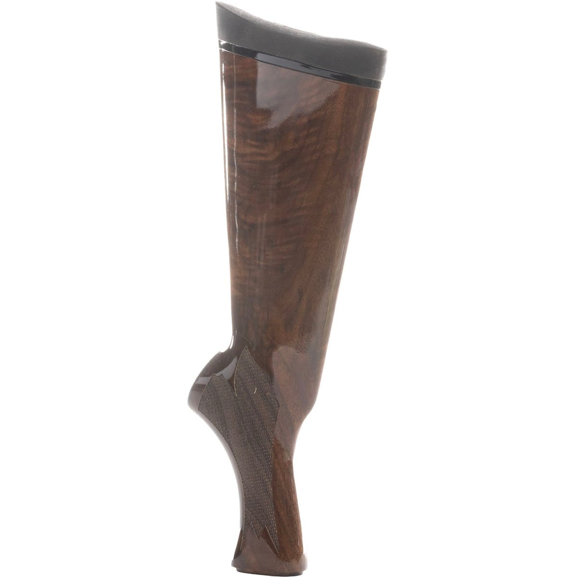 12GA Sport Buttstock for Remington 870 Gloss Brown w/Emblem