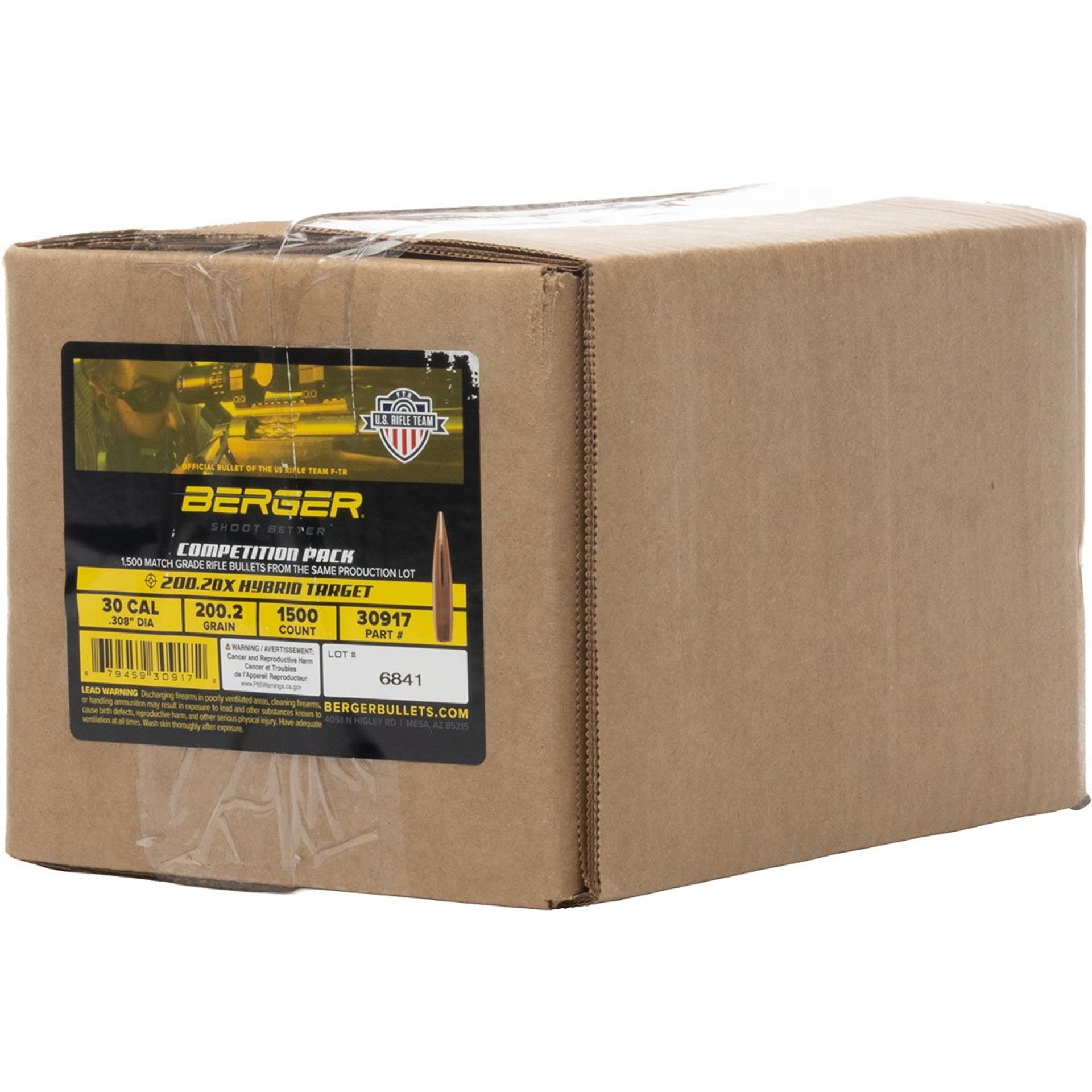 Hybrid Target 30 Caliber (0.308") 200.20X Hybrid BT 1500/Bx