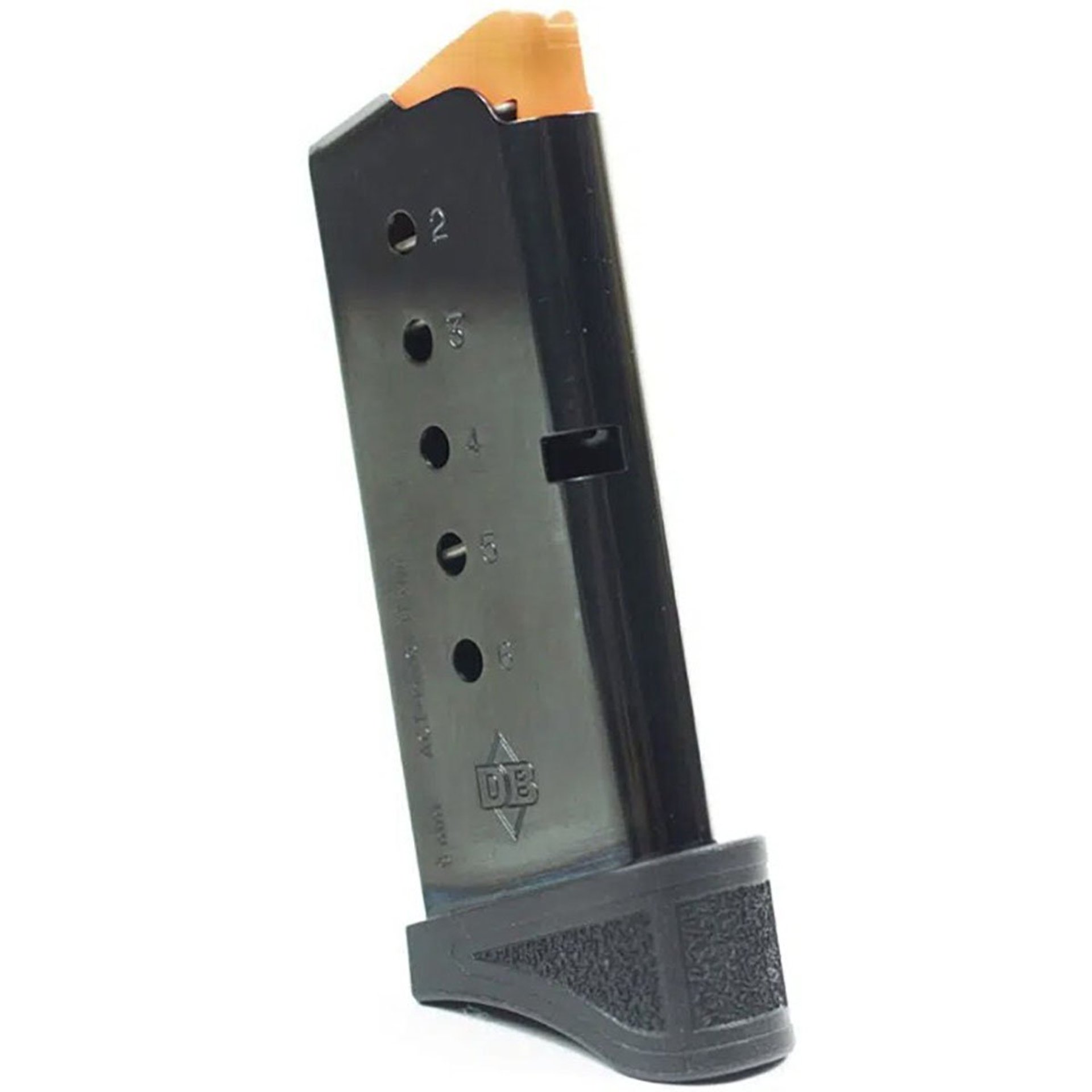 DB9 Gen-4 9mm Luger 6RD Magazine w/Finger Extension Black