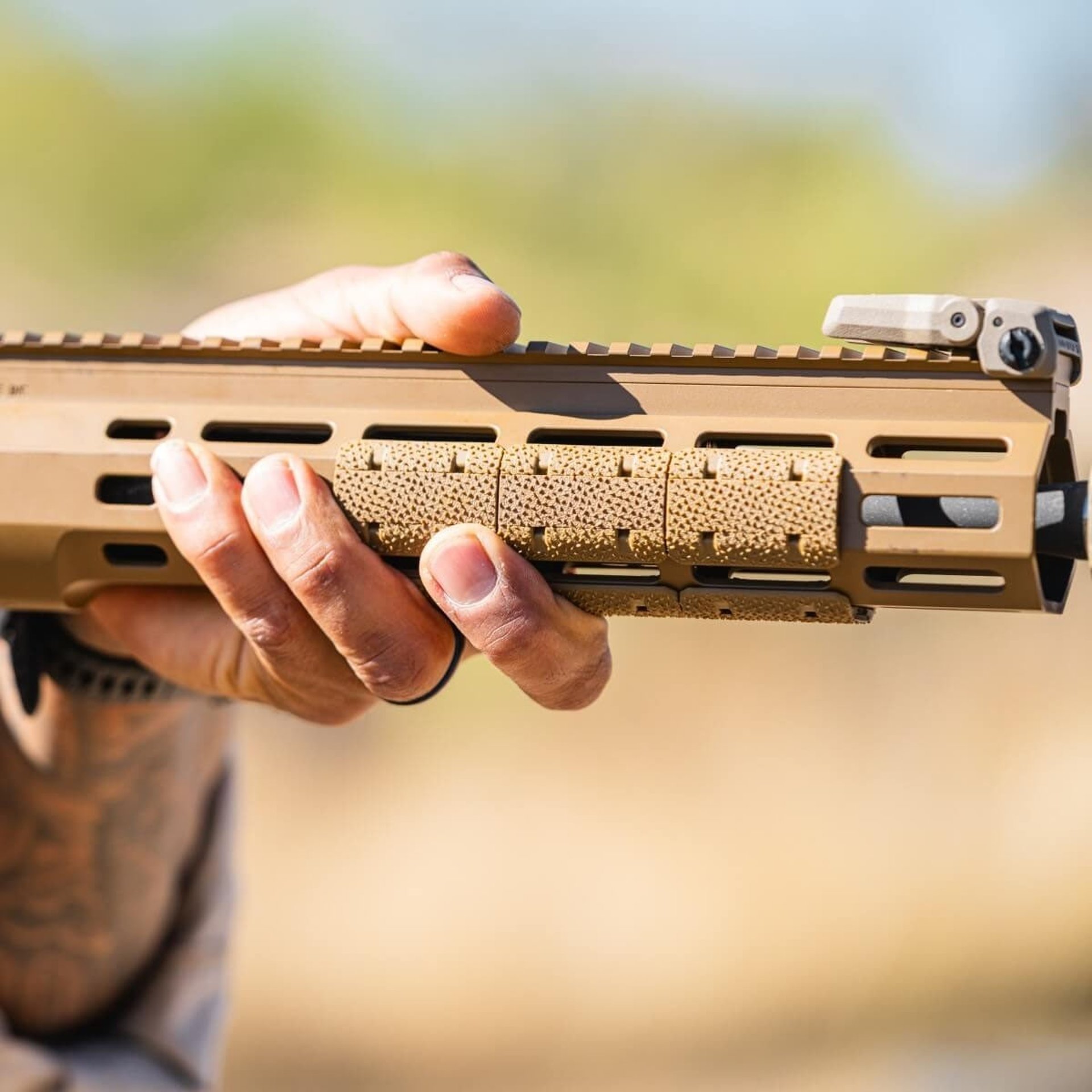 M-LOK Rail Cover, TYPE 2 Modified Coyote Brown