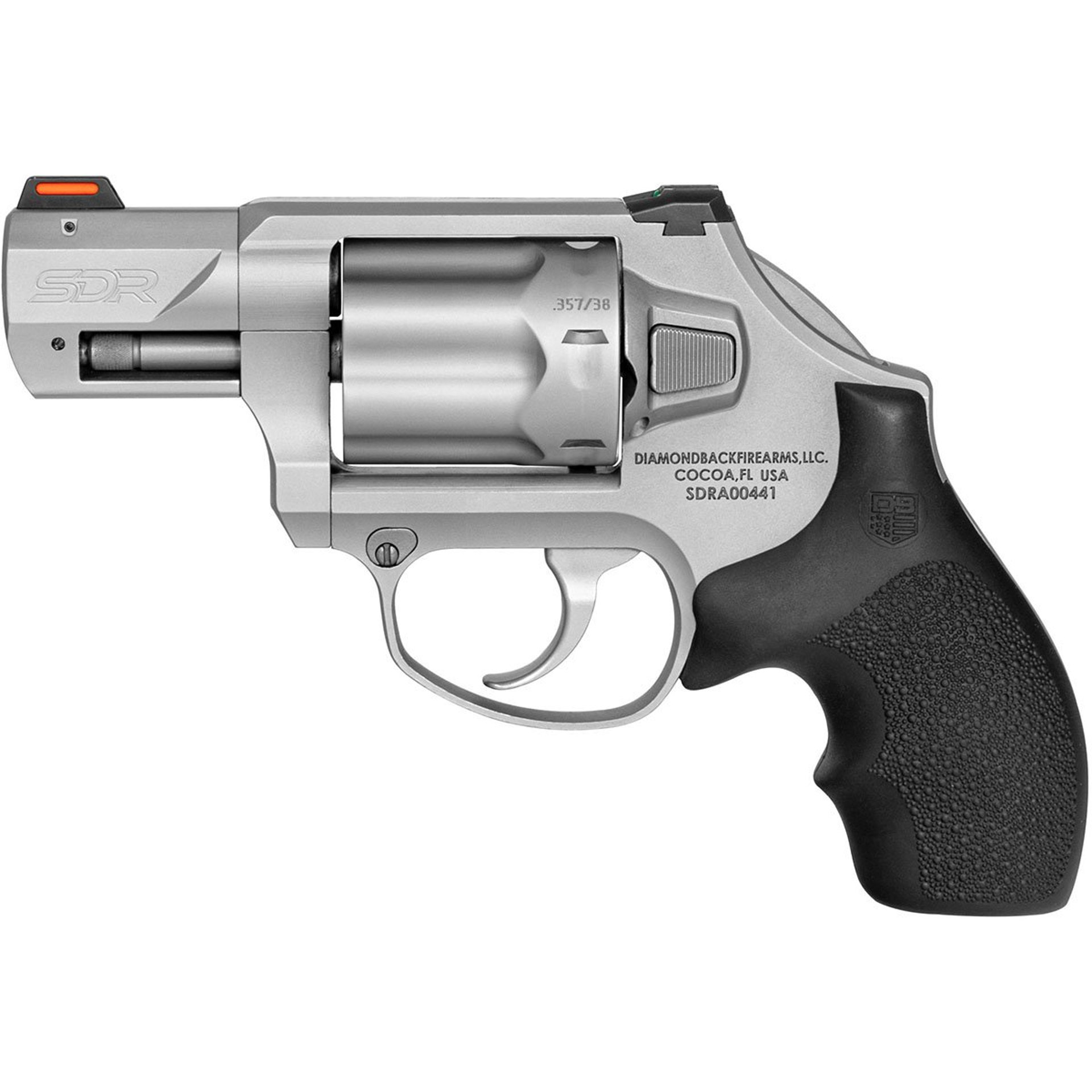 SDR 357Mag/38SPL +P 2"BBL 6RD Mag DAO Bobbed Glass Bead SS