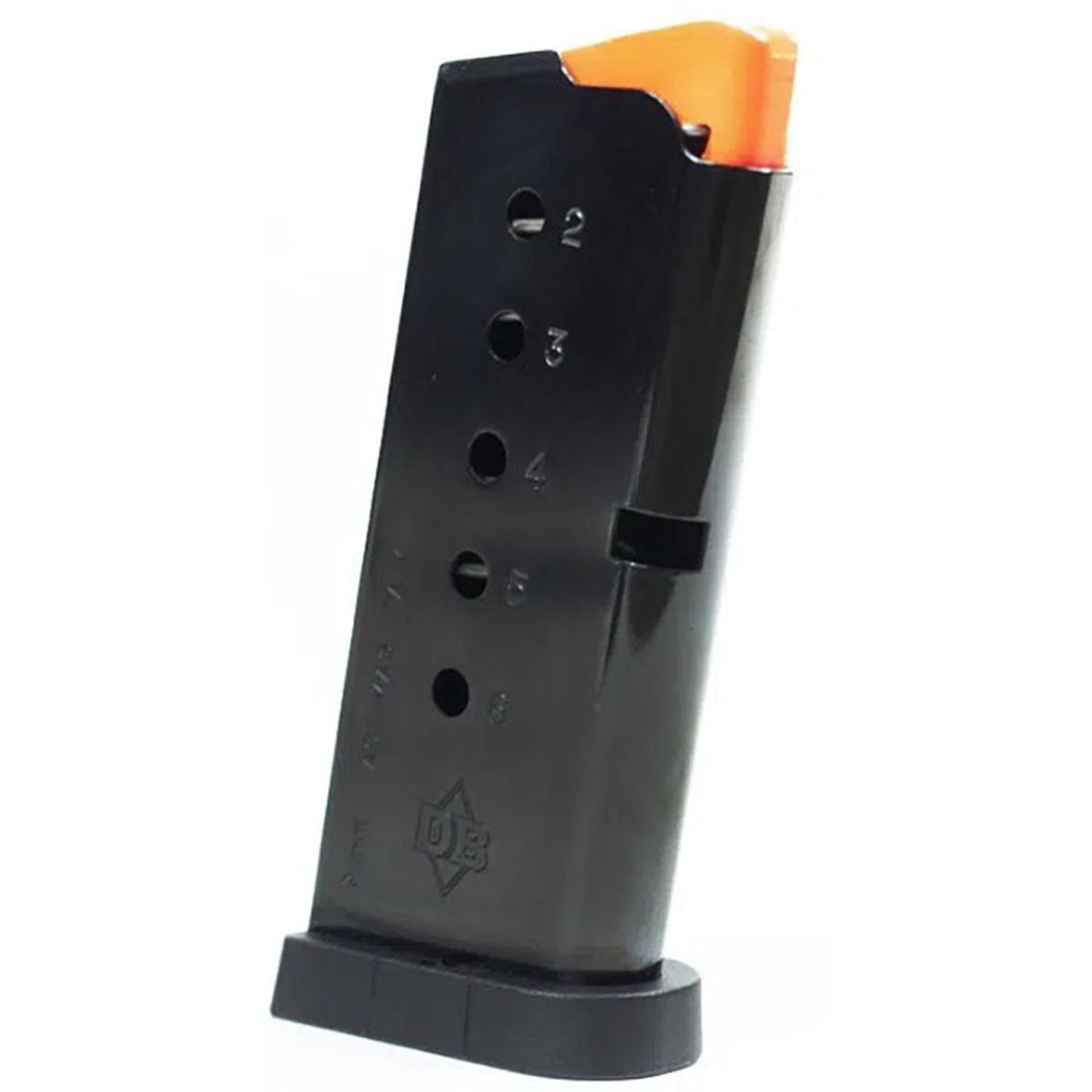 DB9 Gen-4 9mm Luger 6RD Magazine w/Flat Bottom Black