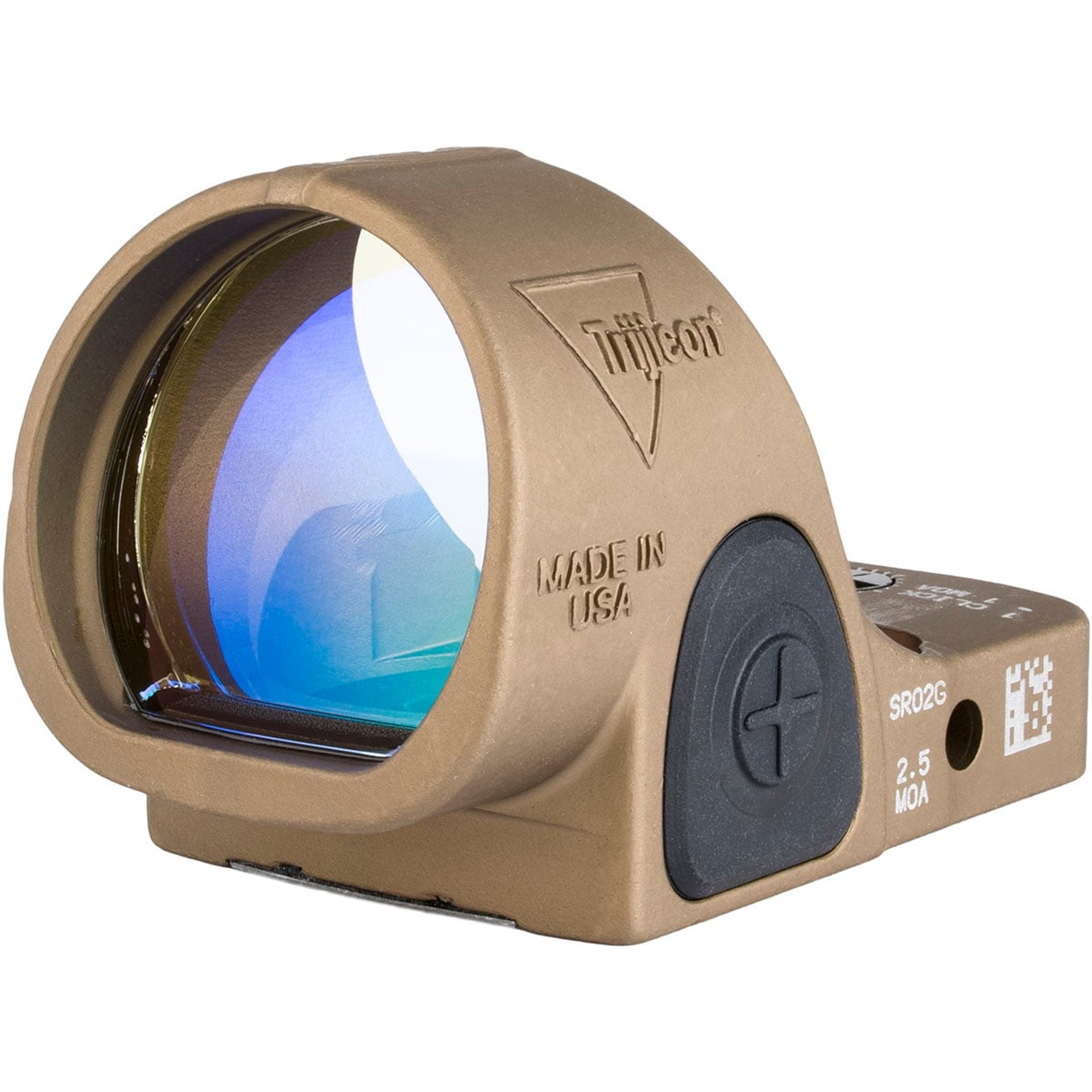 SRO 2.5 MOA Adjustable LED Reflex Green Dot Sight Coy Brown