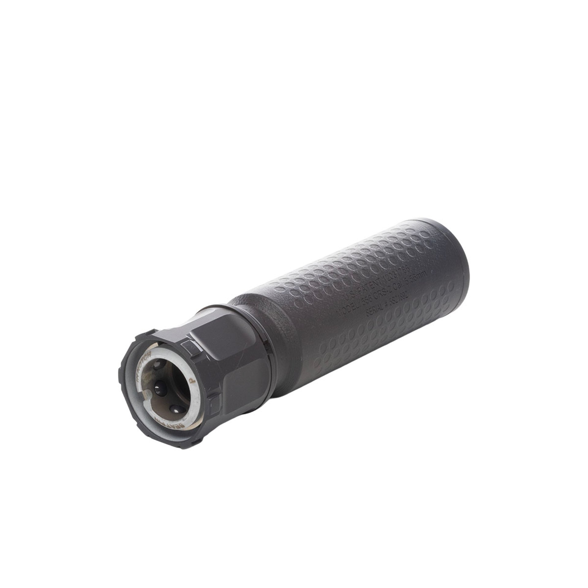 CRS-2 5.56 NATO QD Rifle Suppressor w/QDC Flash Hider Black