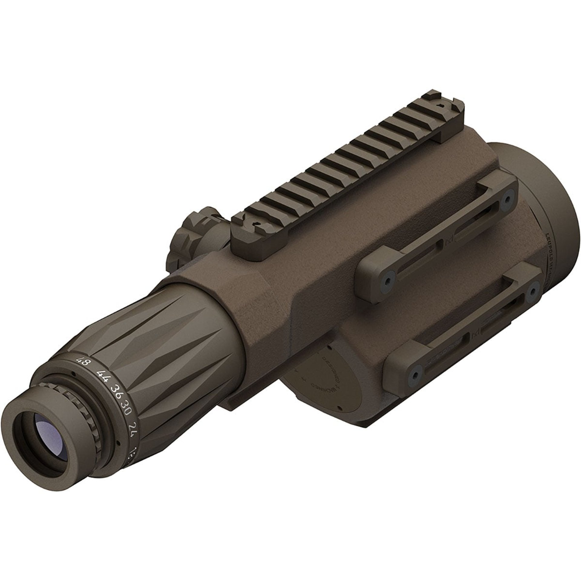 MX-6HD 8-48x60mm FOV Reticle FDE