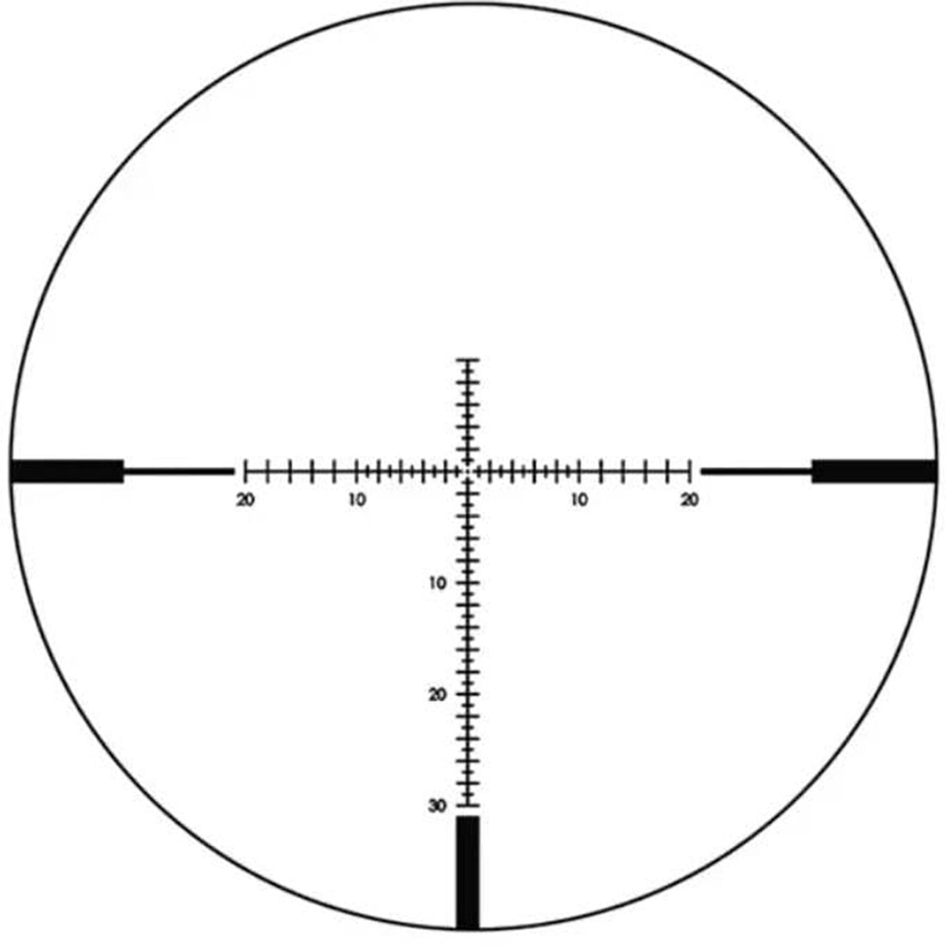 Whiskey6 3-18x44mm FFP Milling Hunter 2.0 MOA Ret Black