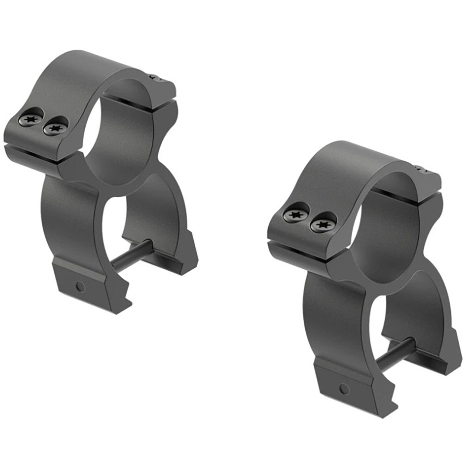 Rifleman G2 1" See-Thru High 1.44" Elevation Black 2-Pc