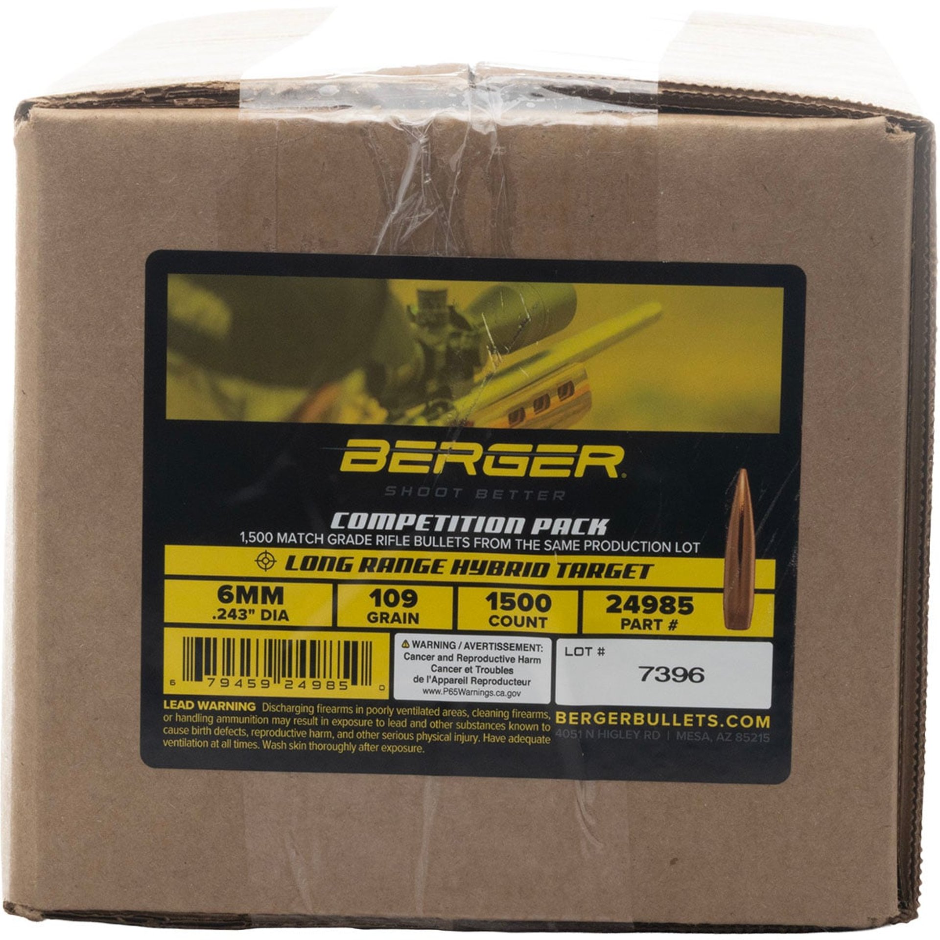 6mm 109gr Long Range Hybrid Target 1500/Box