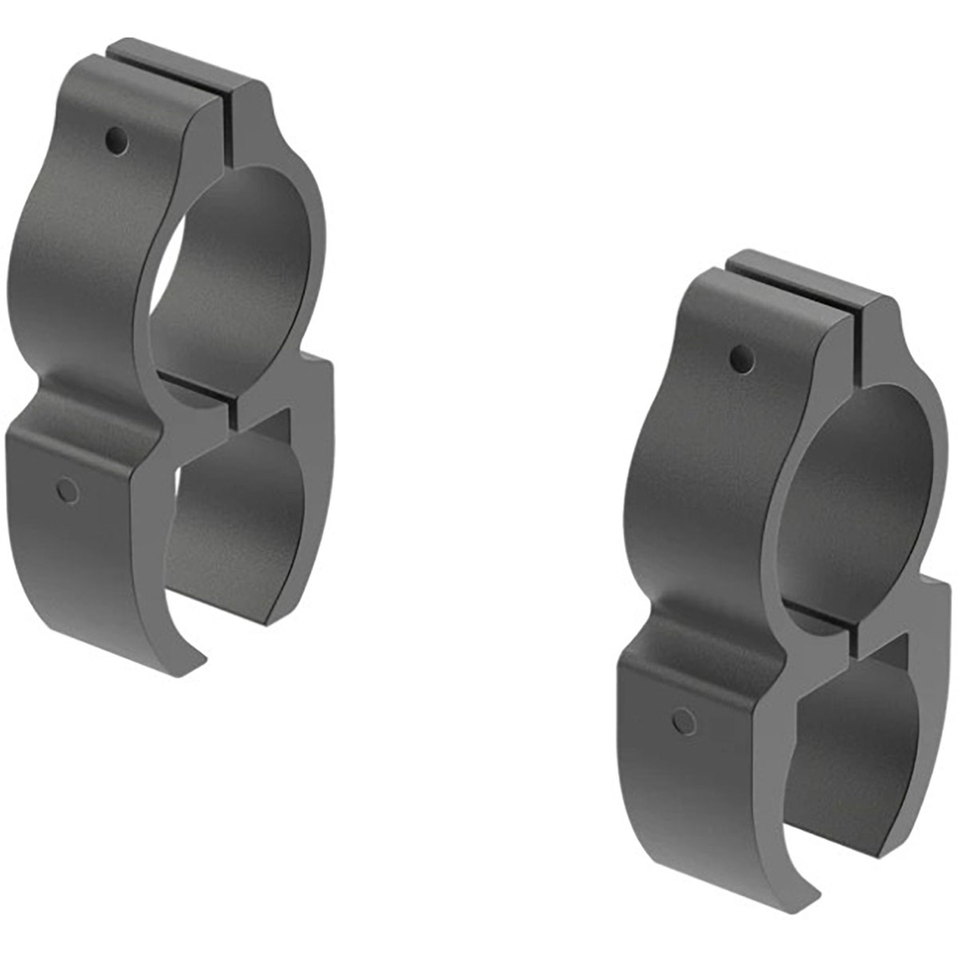 Rifleman G2 1" See-Thru High 1.61" Elev for .22 RF 2-Pc