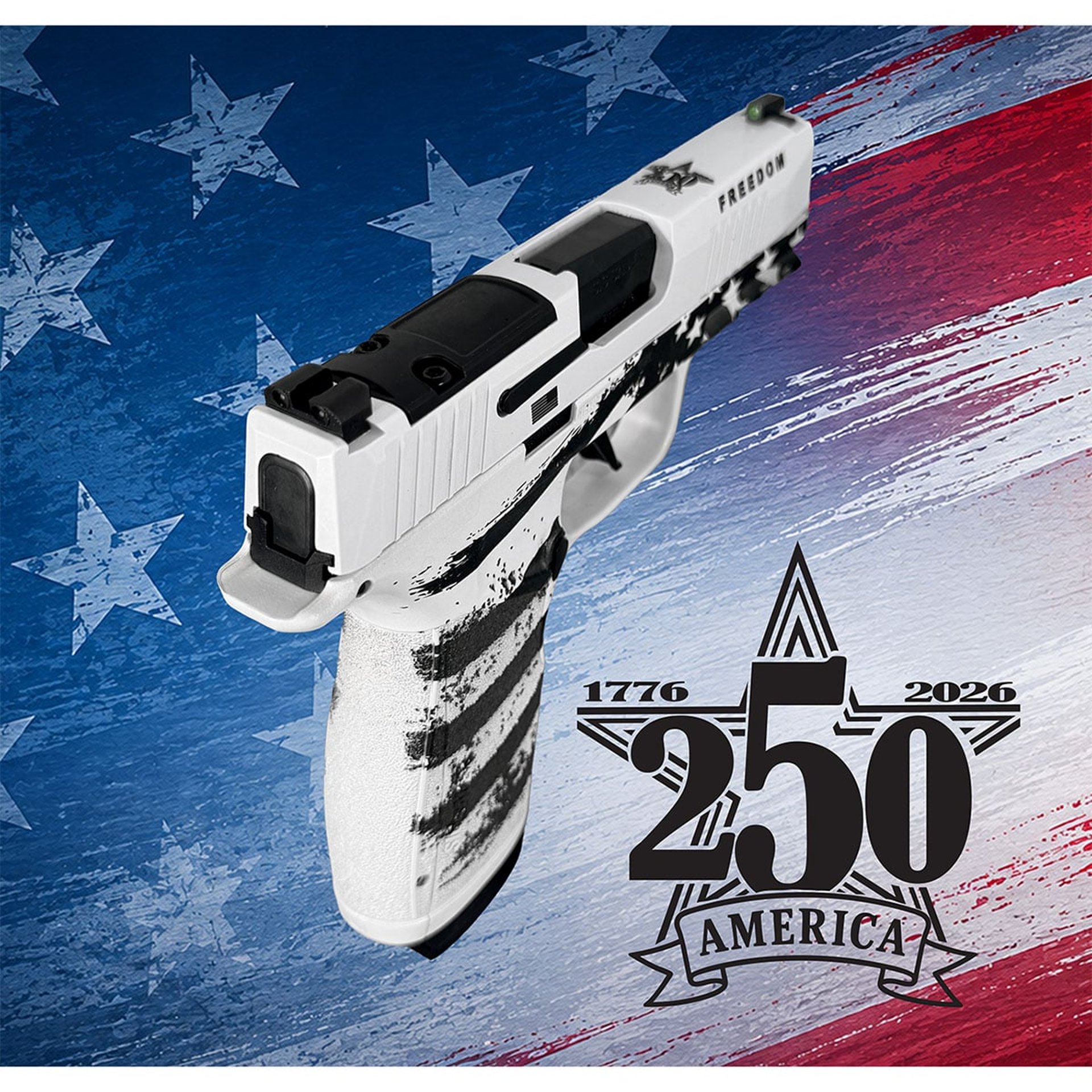 P365 XMACRO  9mm  3.7" BBL (2)17RD Mag 250th Anniversary