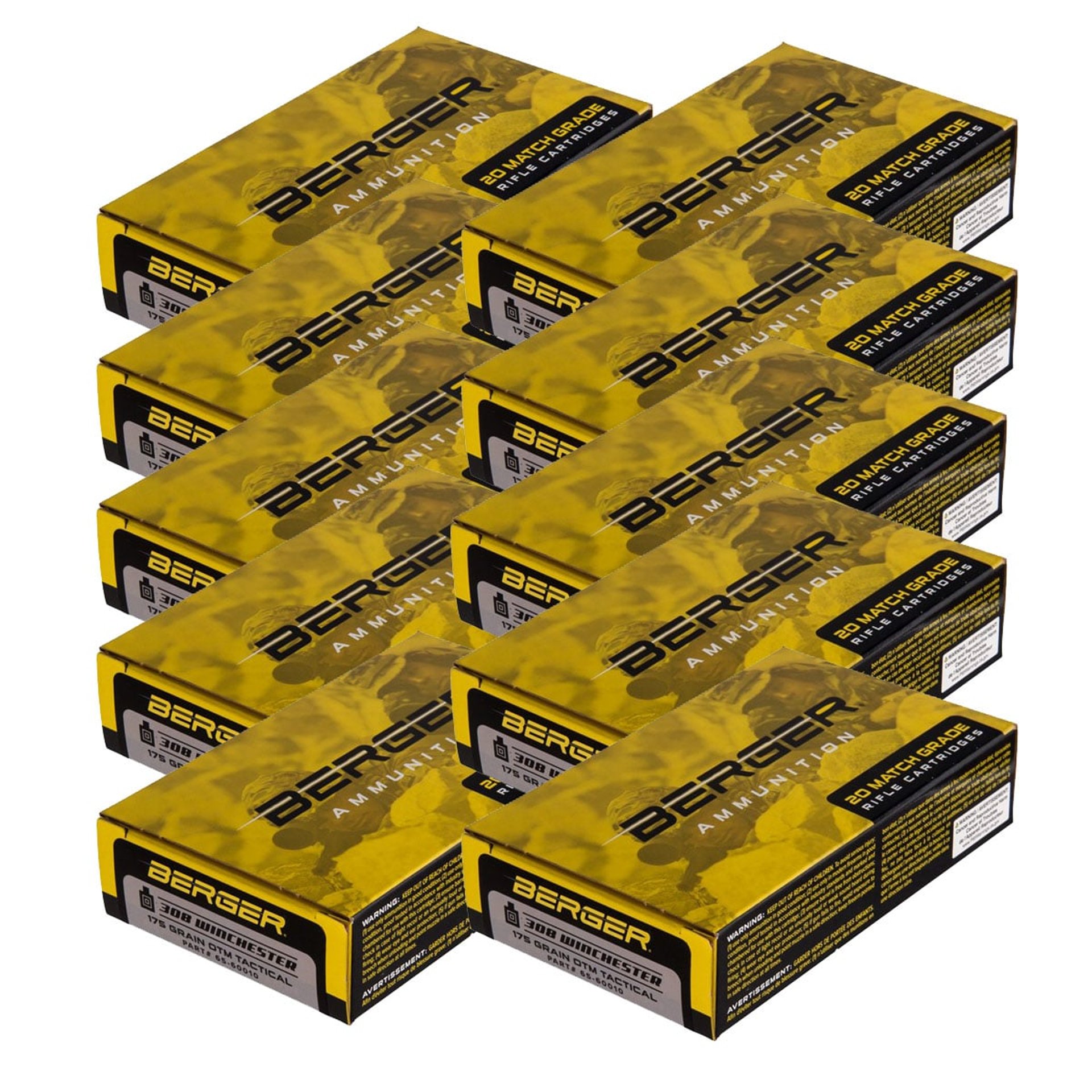 308 Winchester 175gr OTM 200/Case