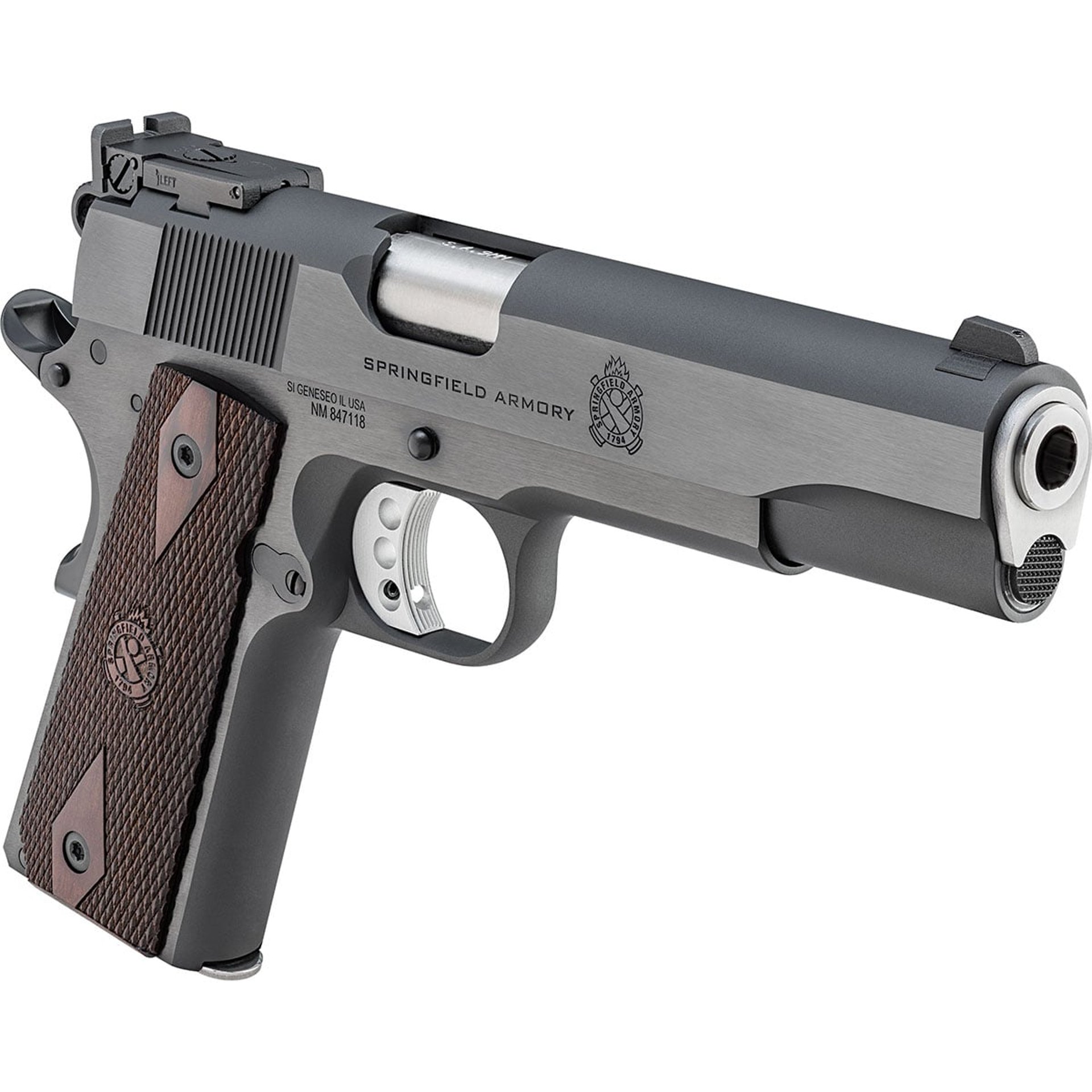1911 Garrison Target 9mm Luger 5"BBL (1)9RD Mag Blued
