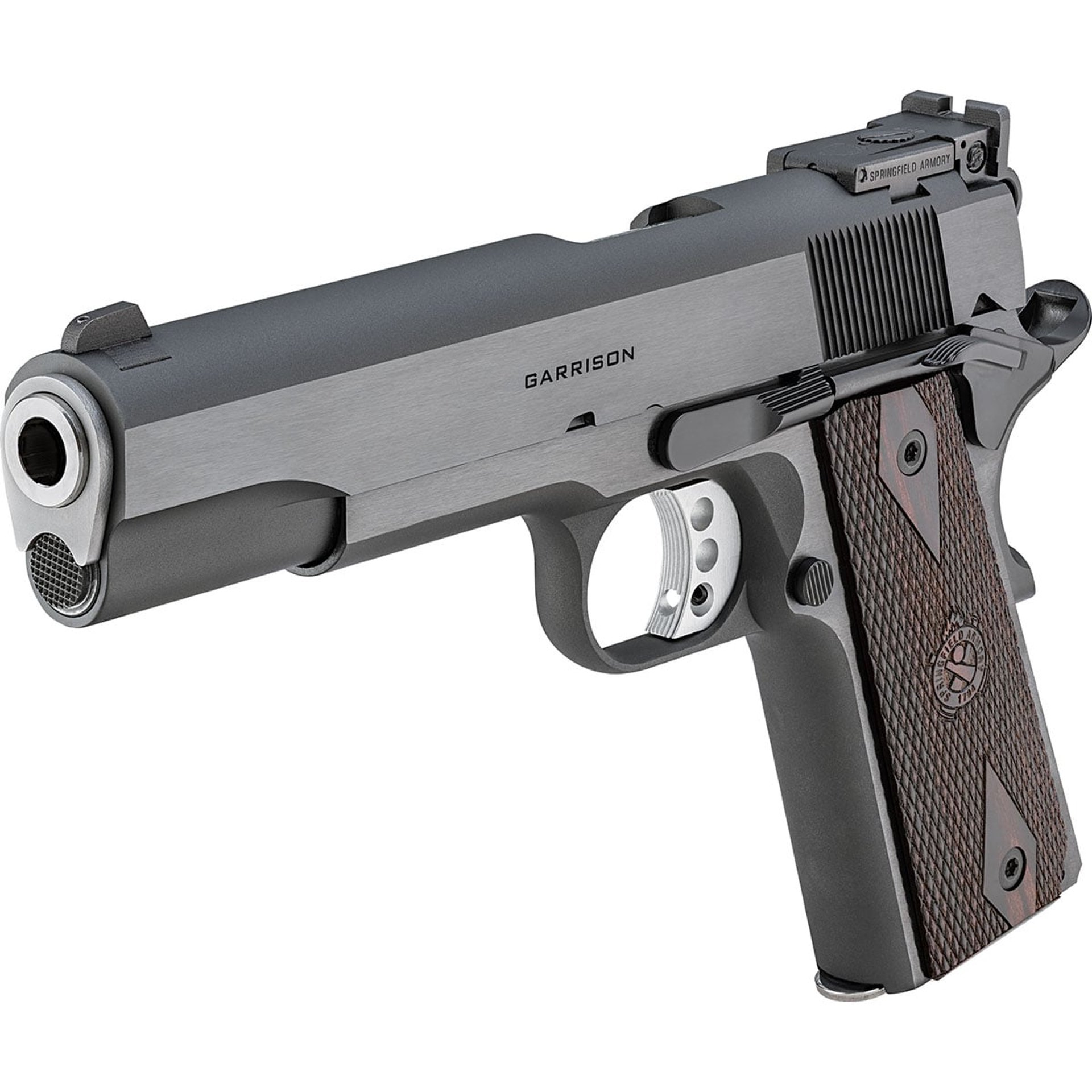 1911 Garrison Target 9mm Luger 5"BBL (1)9RD Mag Blued