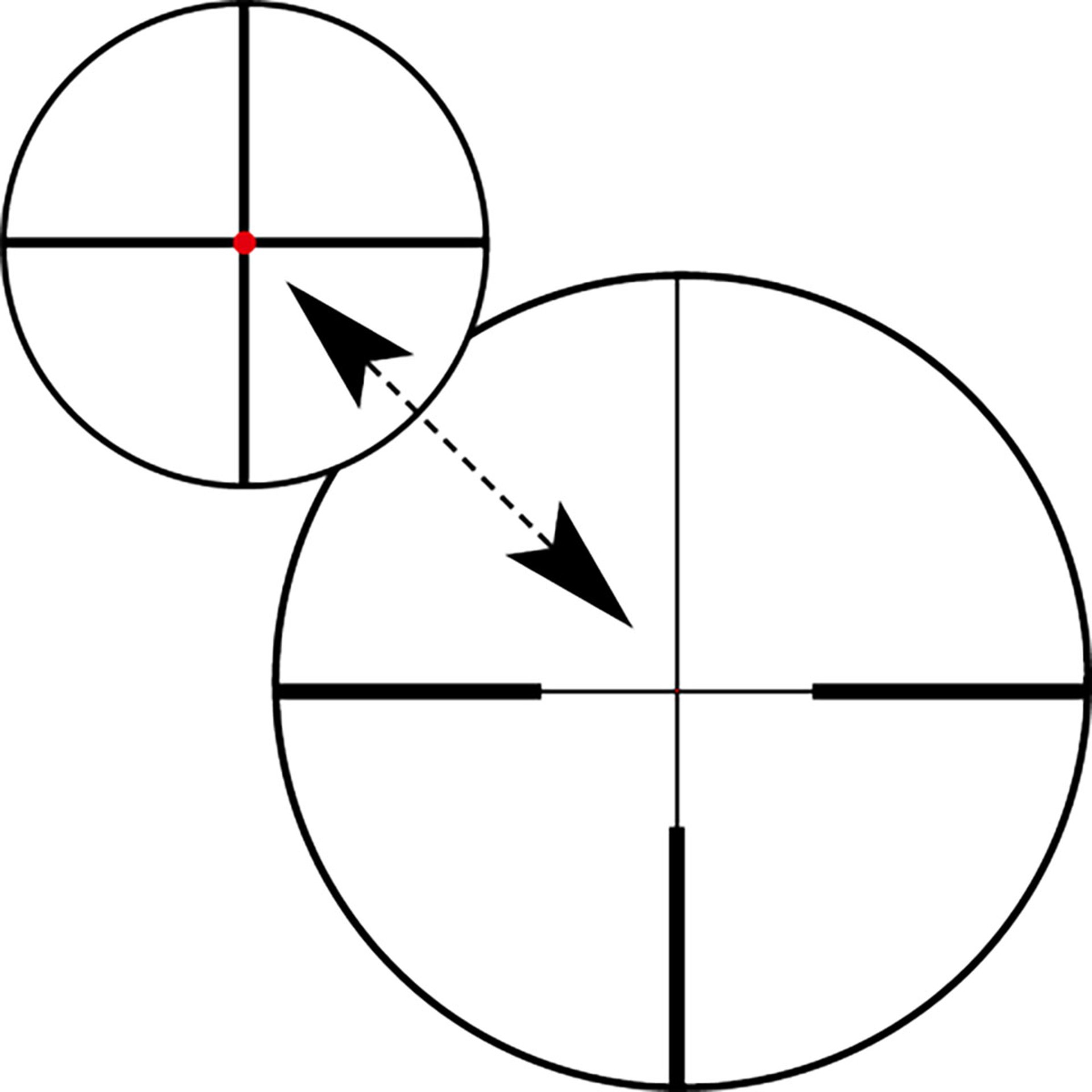 Conq V4 4-16x44 SFP Ill Plex Reticle w/Capped Elev Turret