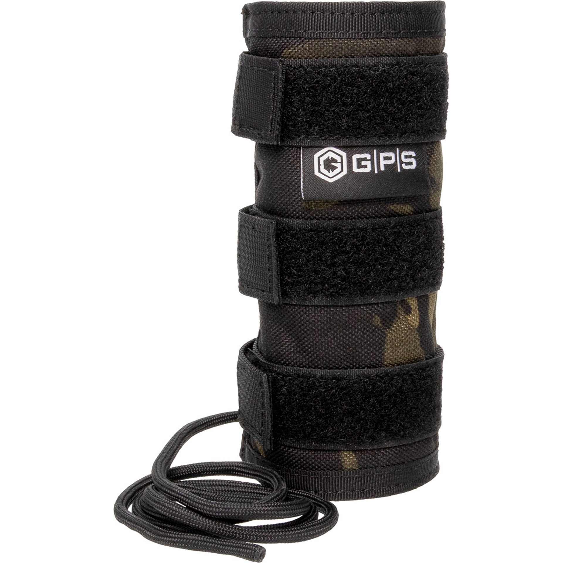 Tactical Suppressor Cover 8.5" Black Camo