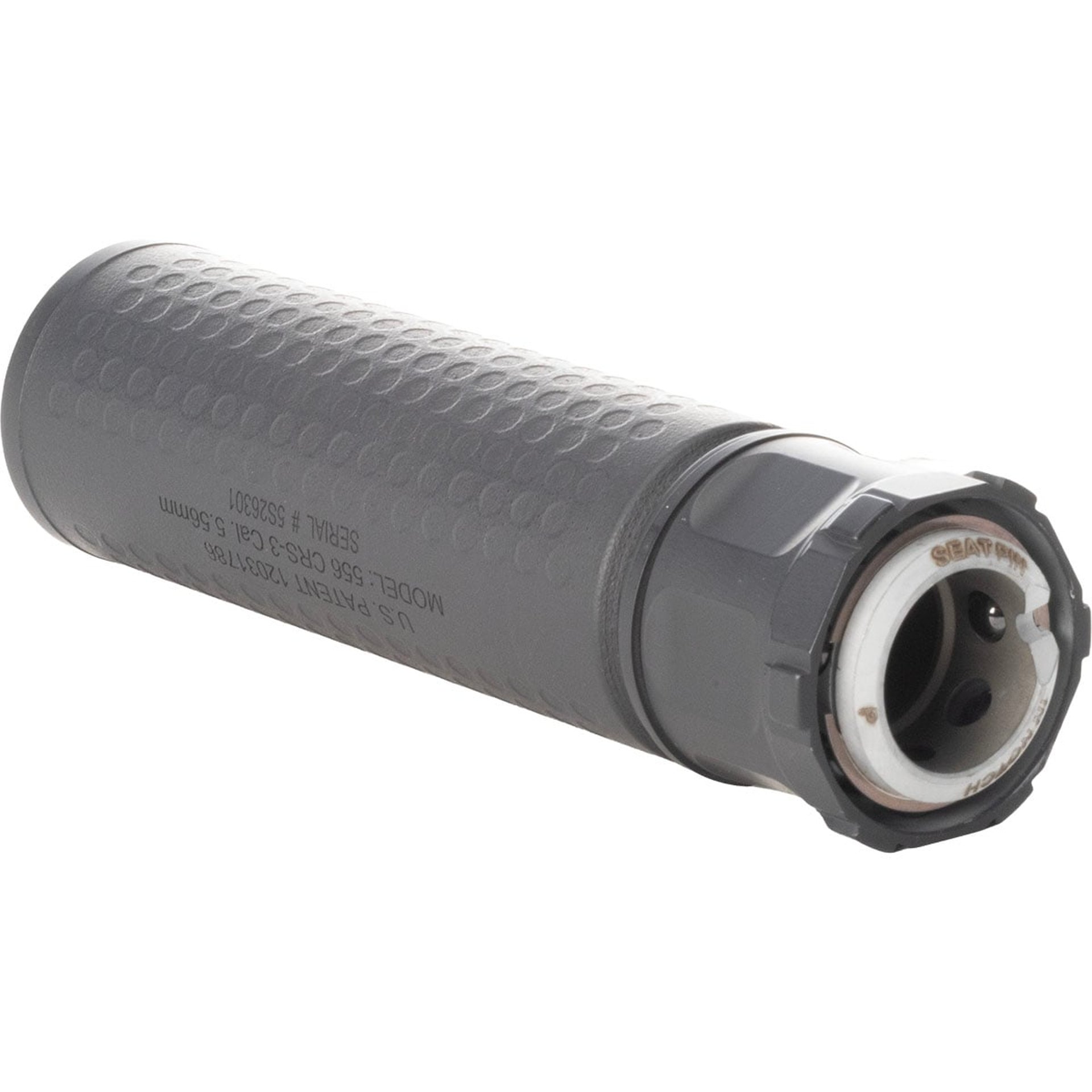 CRS-3 5.56 NATO QD Rifle Suppressor w/QDC Flash Hider Black
