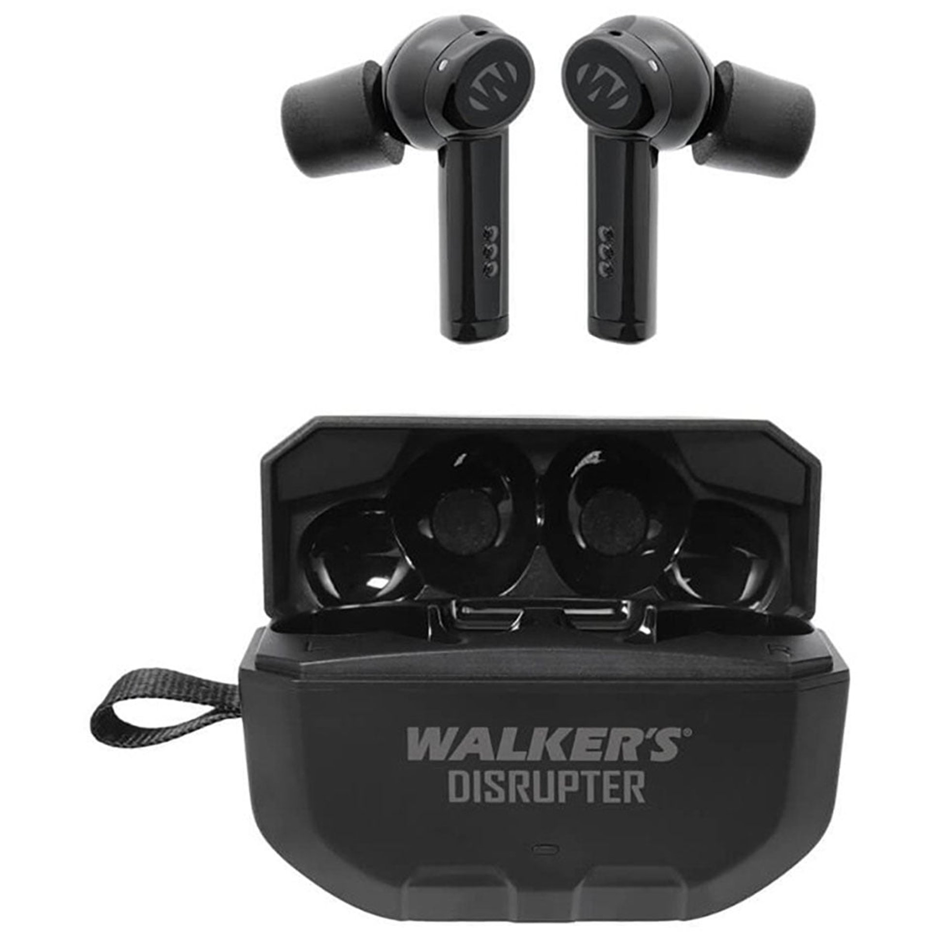 Disruptor Bluetooth Rechargable Ear Buds NRR 24DB Black