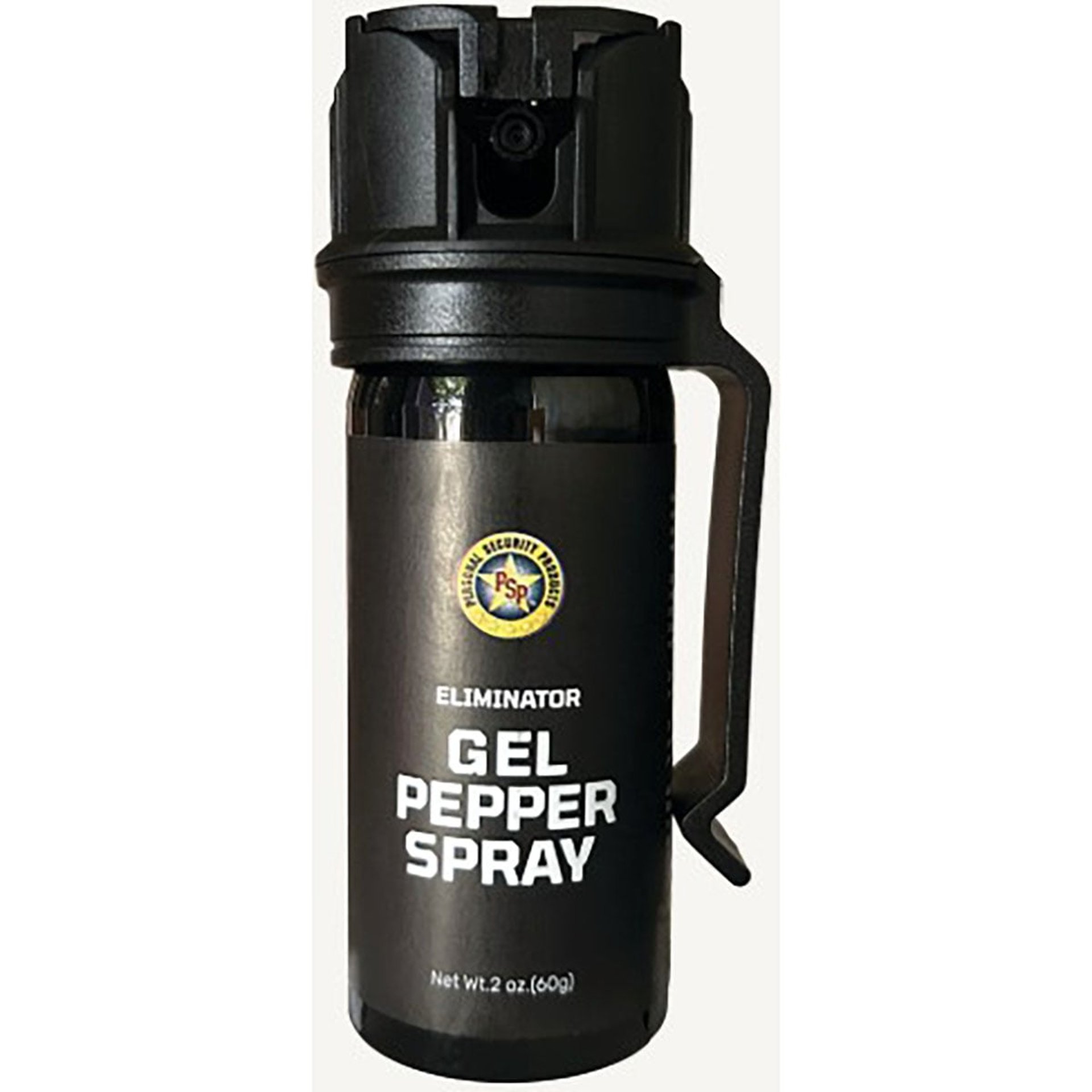 Eliminator Gel Pepper Spray 2oz. w/Flip Top & Belt Clip
