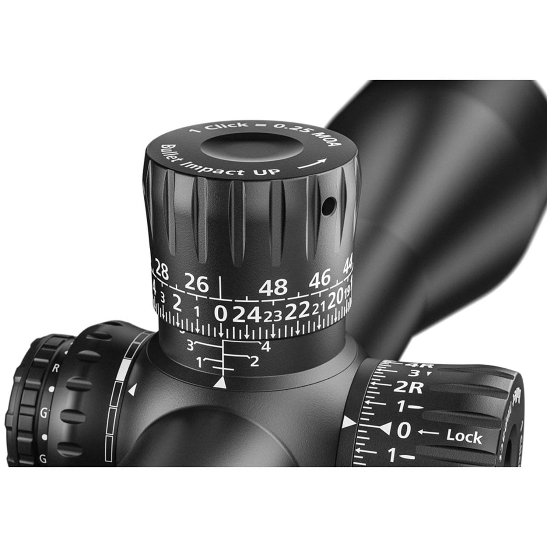 LRP S3 4-25x50mm FFP Ill ZF-MOAi Reticle .1 MOA Black