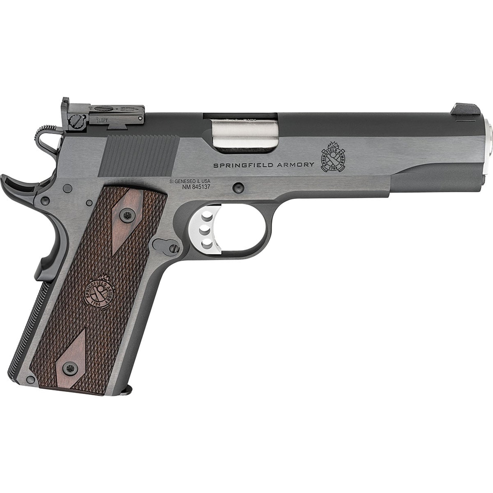 1911 Garrison Target 9mm Luger 5"BBL (1)9RD Mag Blued