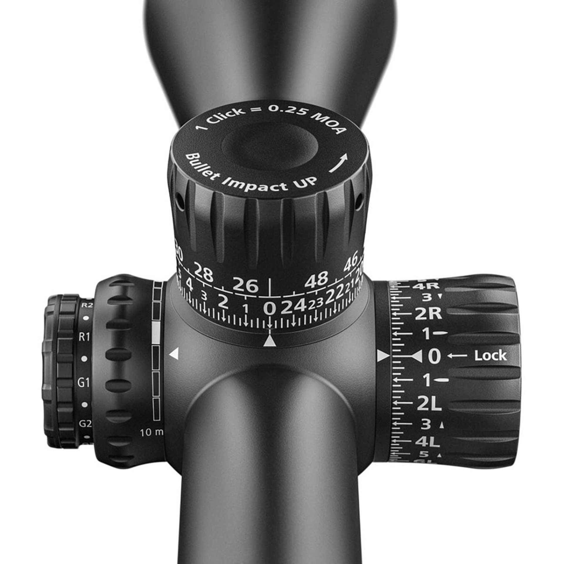 LRP S3 4-25x50mm FFP Ill ZF-MOAi Reticle .1 MOA Black