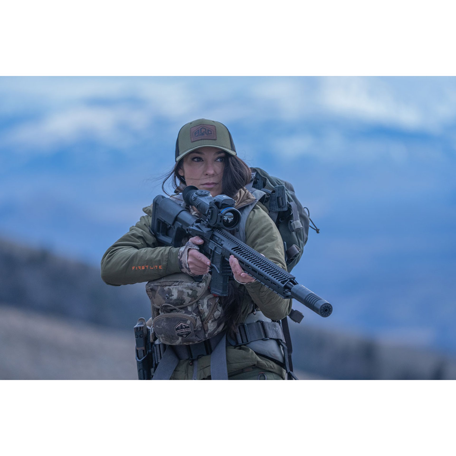 Trail 3 LRF XR50 3-24x Thermal Scope w/Mount