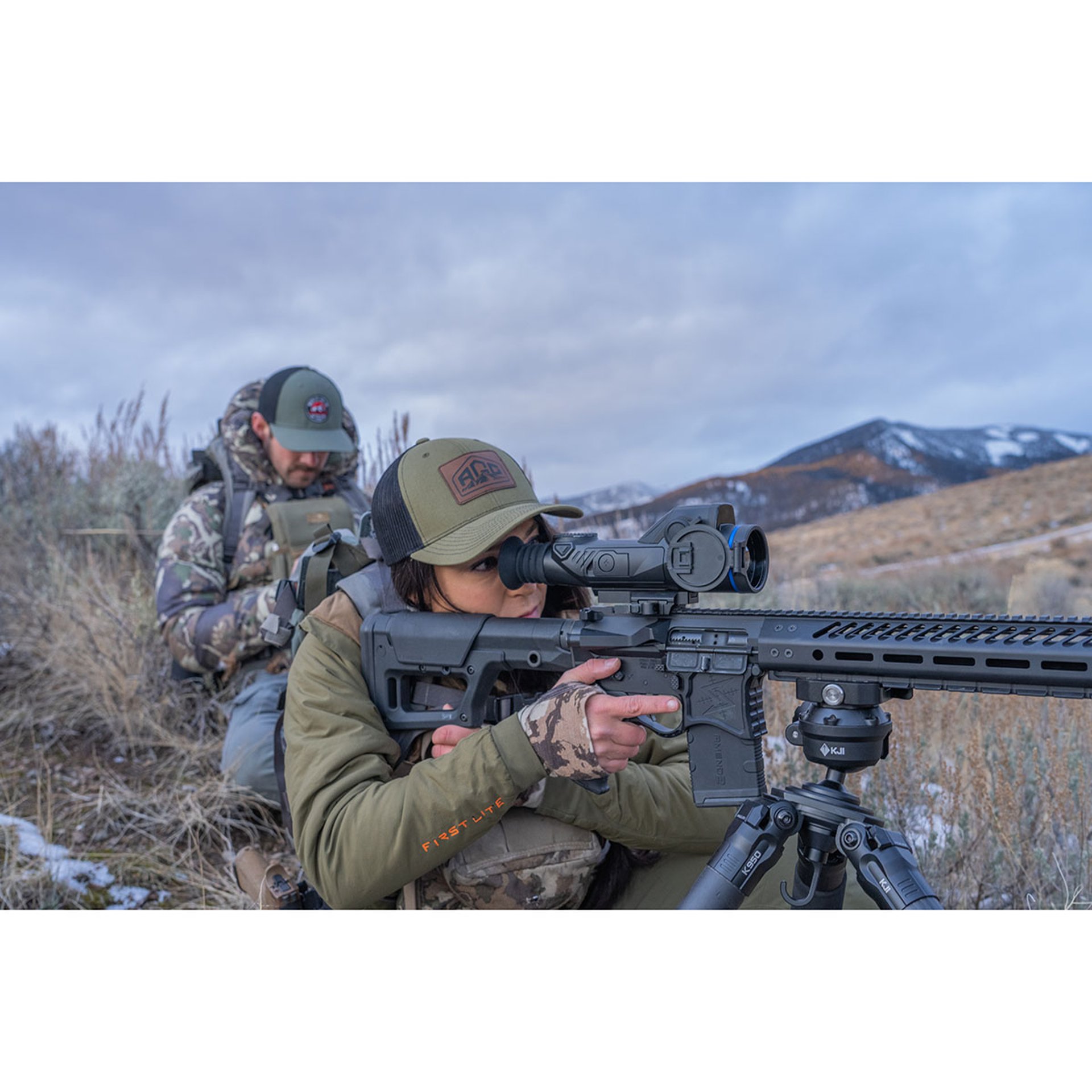 Trail 3 LRF XR50 3-24x Thermal Scope w/Mount