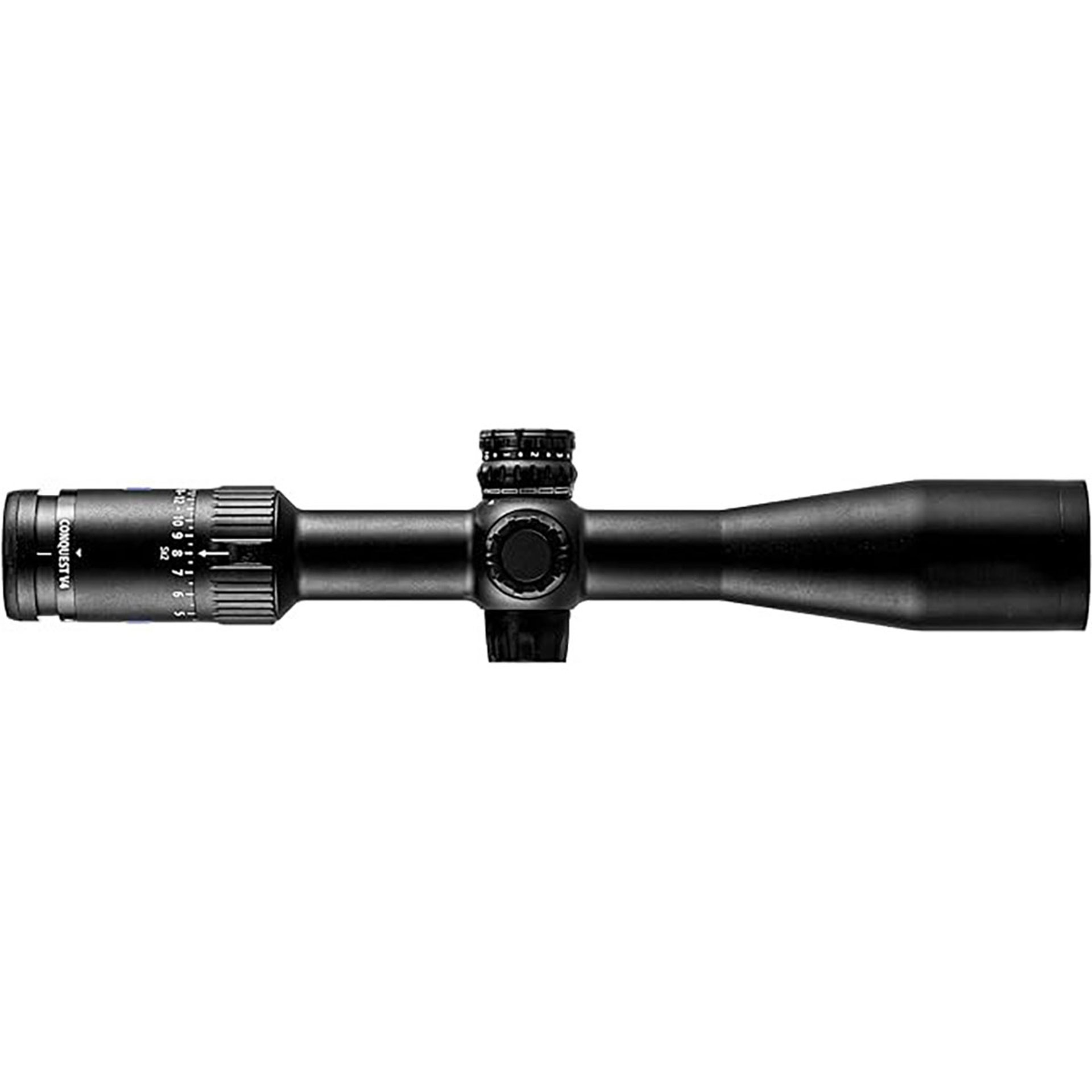 Conq V4 4-16x44 SFP Ill  ZBi Reticle w/Capped Elev Turret