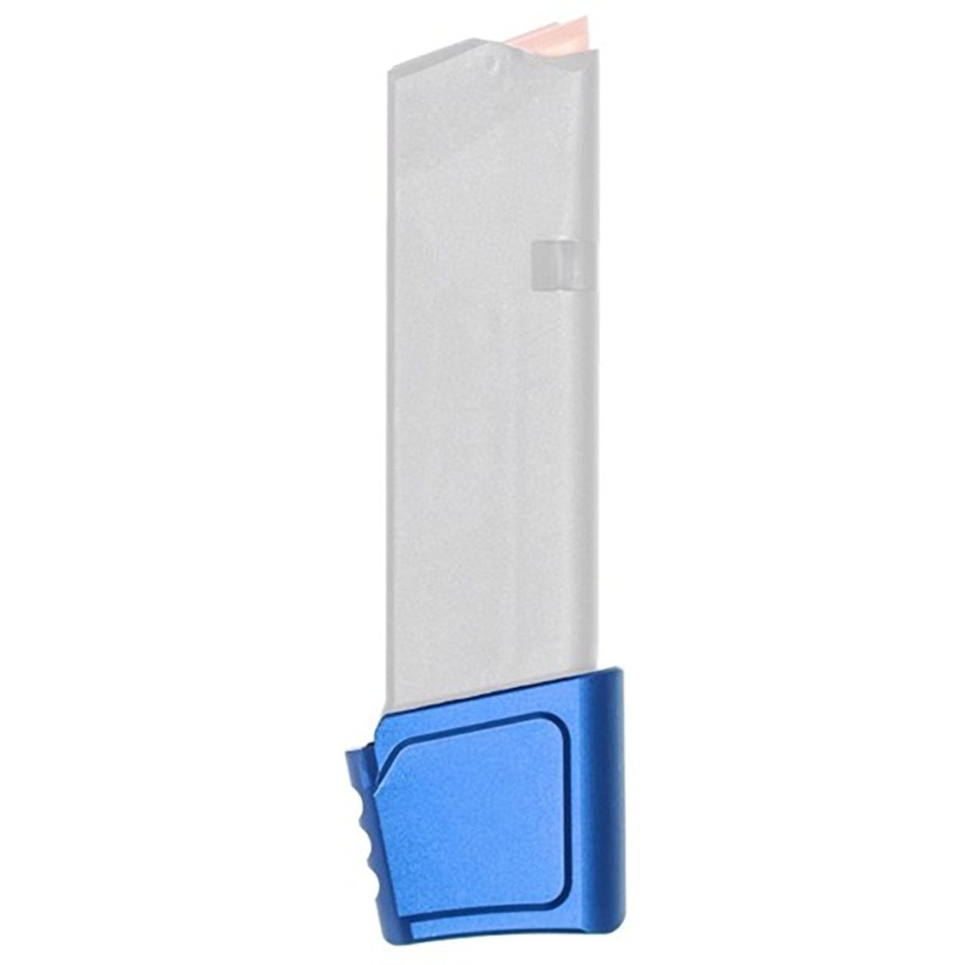 +4 Magazine Extension for Glock 43X/48 Blue