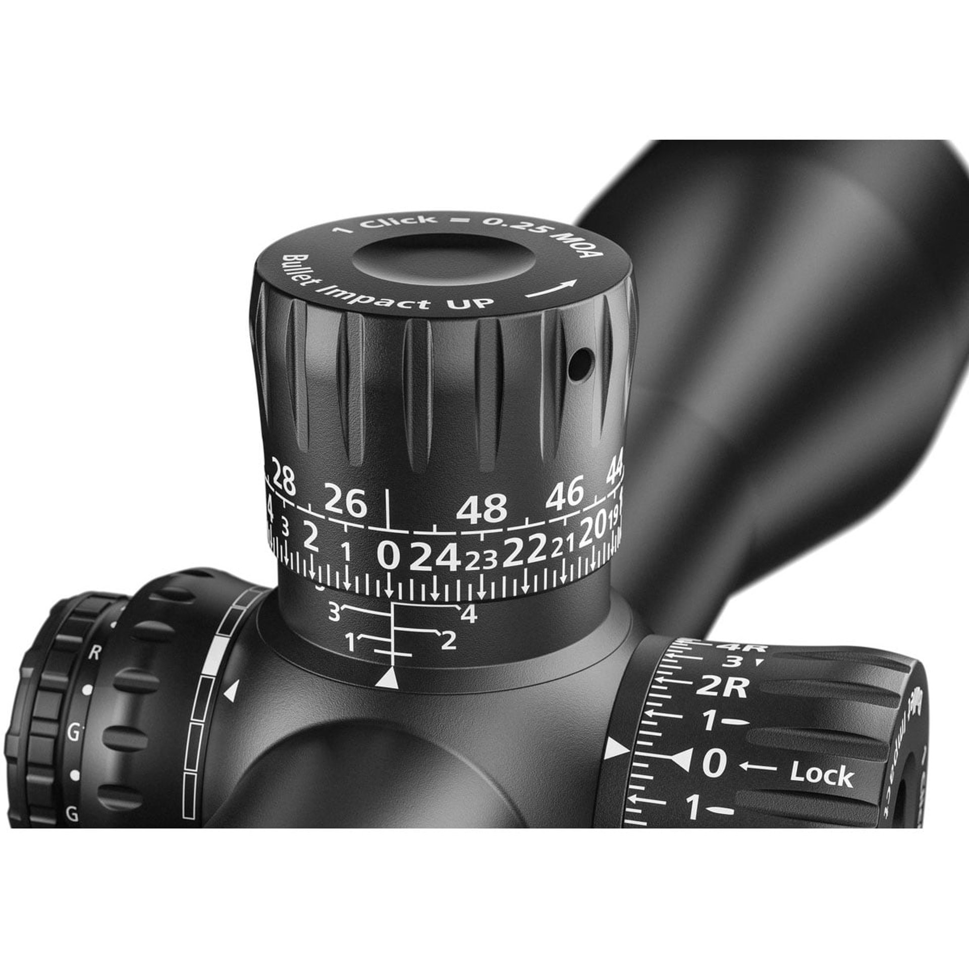 LRP S3 6-36x56mm FFP Ill ZF-MOAi Reticle .25 MOA Black