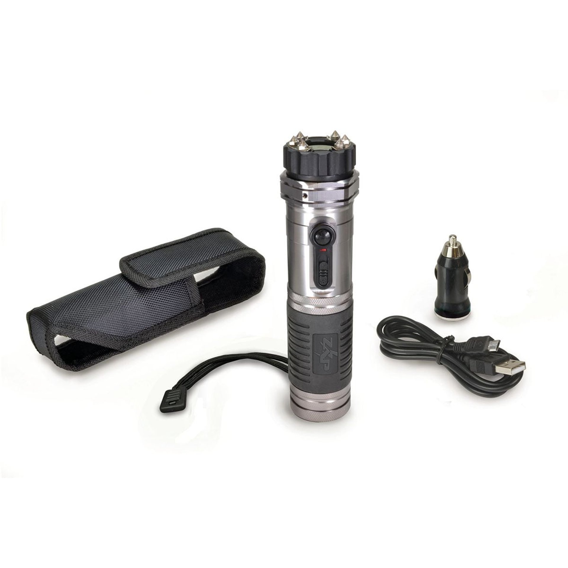 Zap Light 1M Volt Stun Gun w/Flashlight & USB Charger