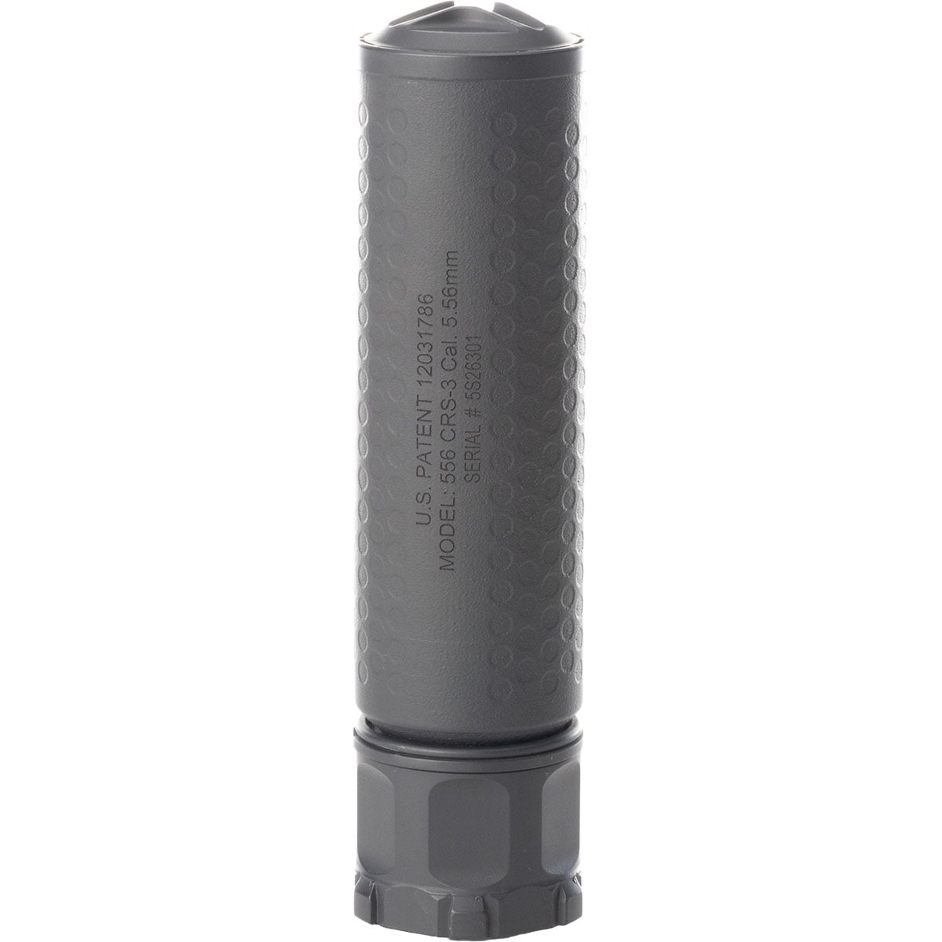 CRS-3 5.56 NATO QD Rifle Suppressor w/QDC Flash Hider Black
