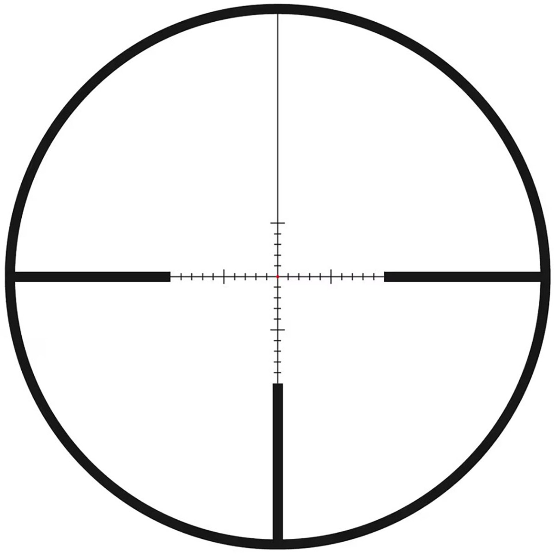 Conquest V6 1-6x24mm SFP Ill ZMOA-4 Reticle .5 MOA Black