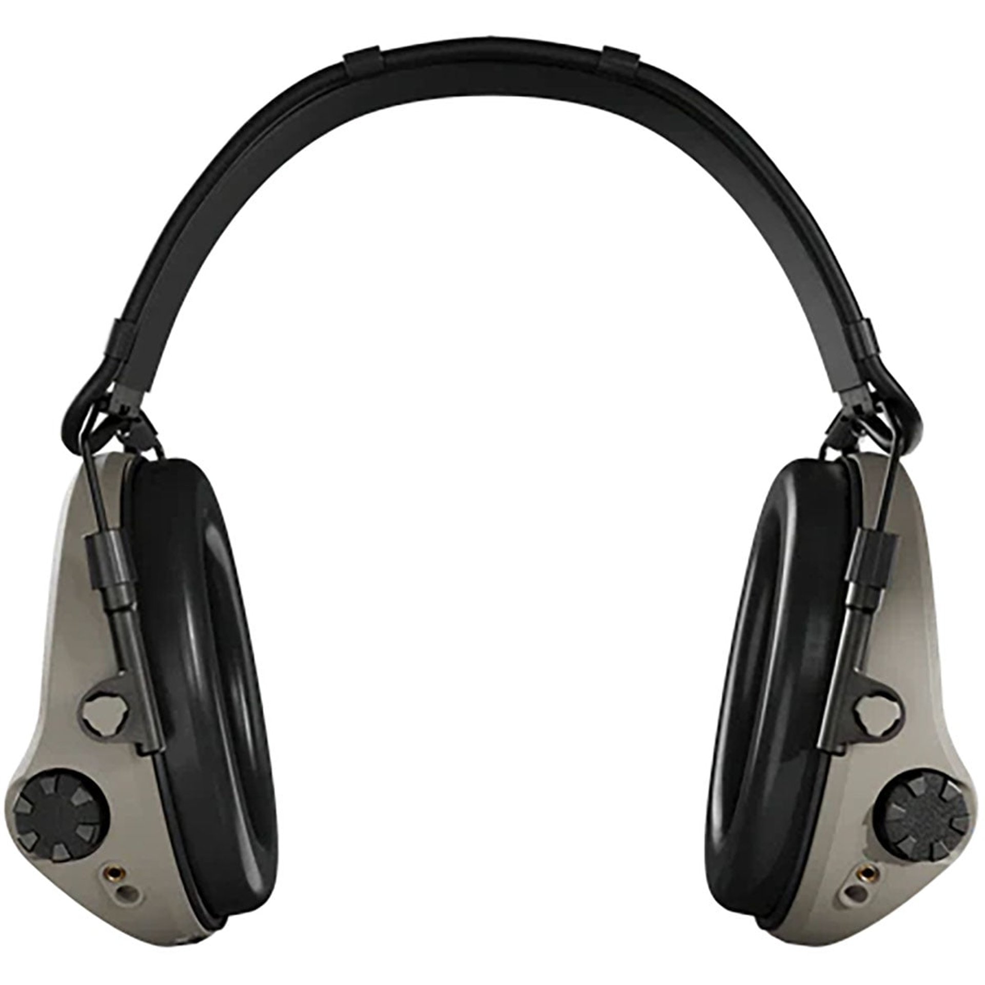 Supreme T2 Electronic Ear Muff w/Leather Headband Tan