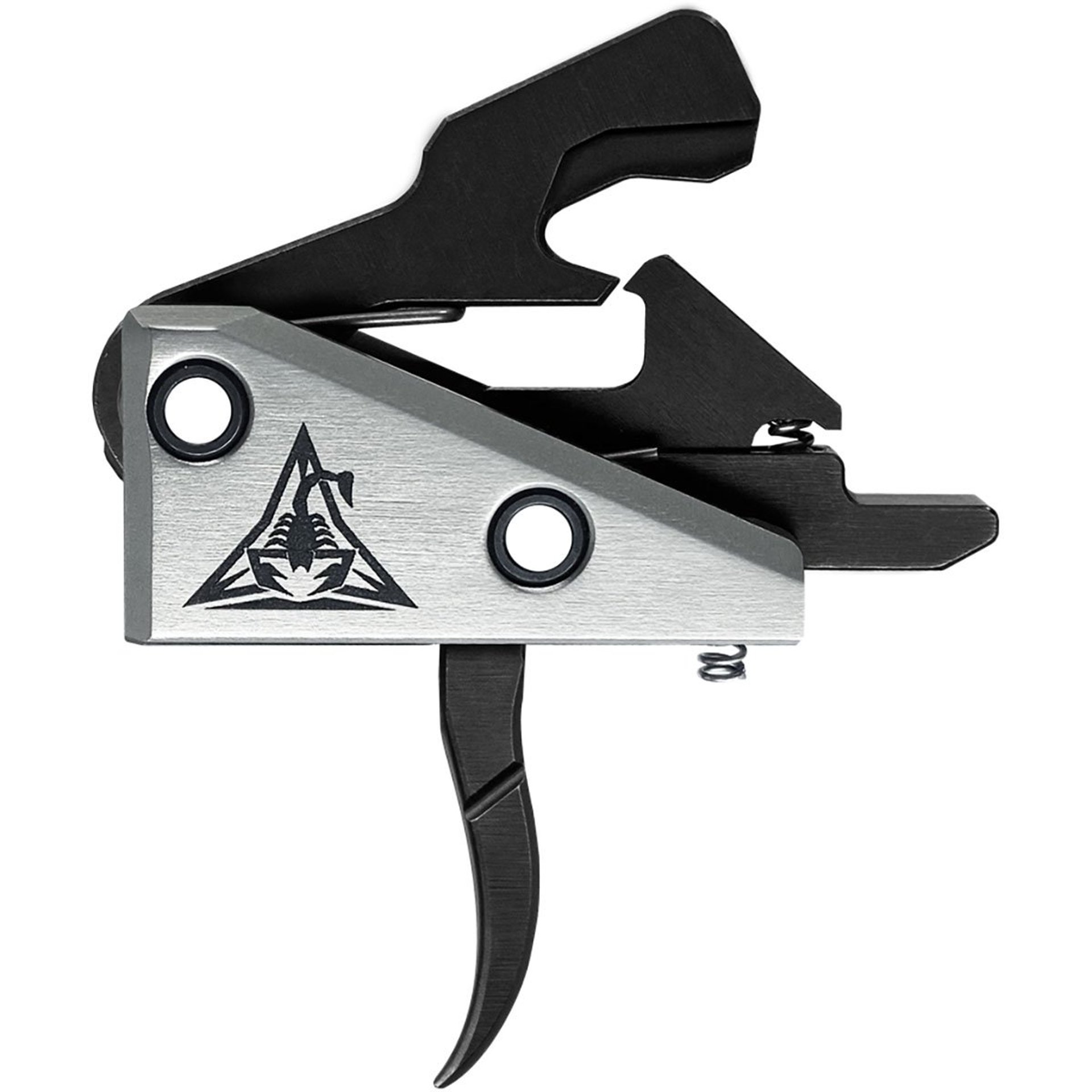 Special Edition 1776 AR Trigger Curved Silver/Black