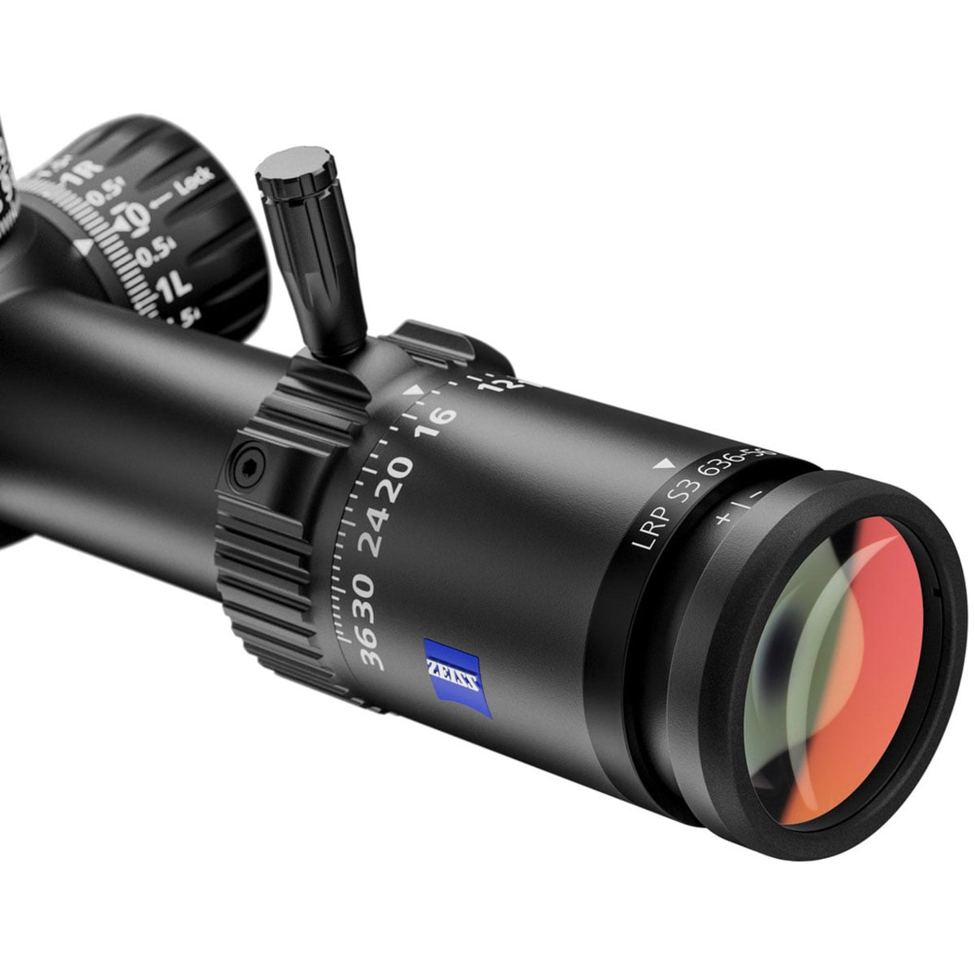 LRP S3 6-36x56mm FFP Ill ZF-MRi Reticle .1 MRAD Black